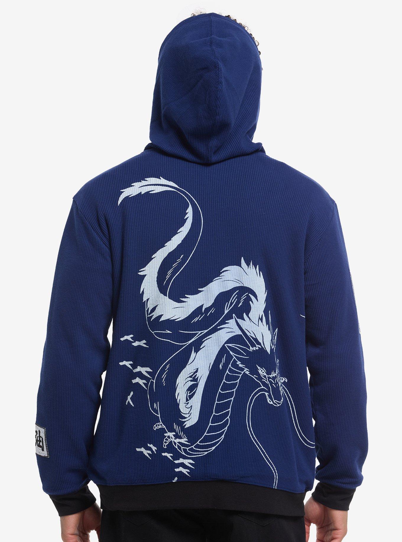 Our Universe Studio Ghibli® Spirited Away No-Face Reversible Hoodie, BLUE, alternate