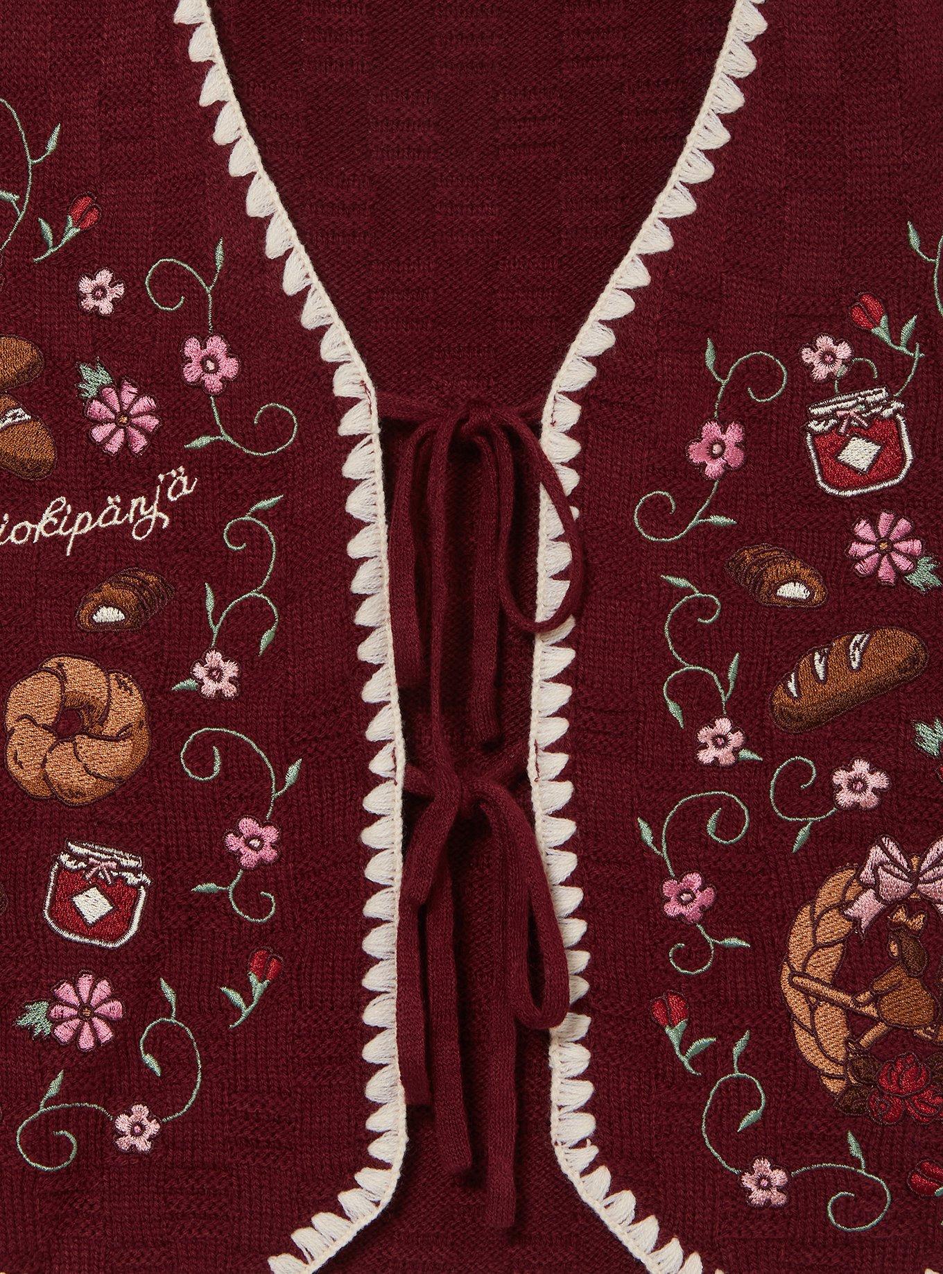 Studio Ghibli&reg; Kiki's Delivery Service Bakery Embroidered Vest, MULTI, alternate