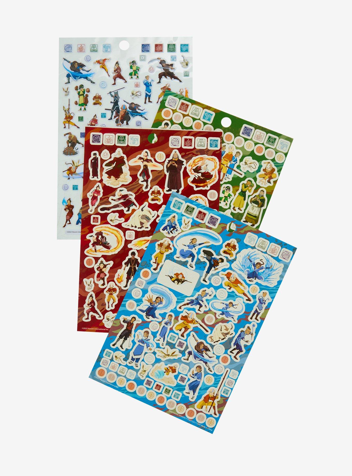 Avatar: The Last Airbender Sticker Sheet Set, , hi-res