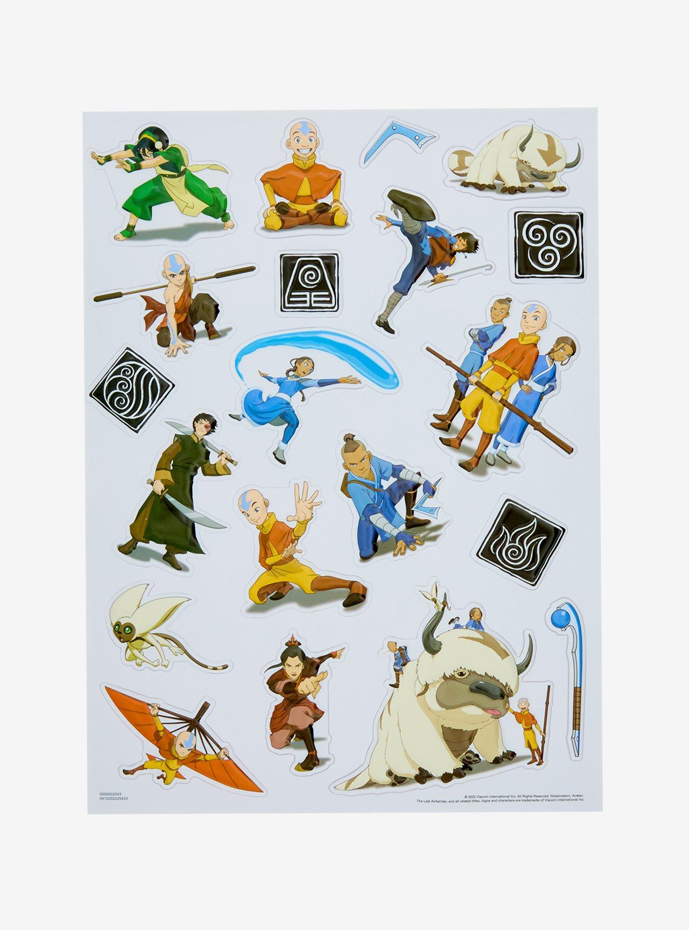 Avatar: The Last Airbender Puffy Sticker Sheet, , hi-res