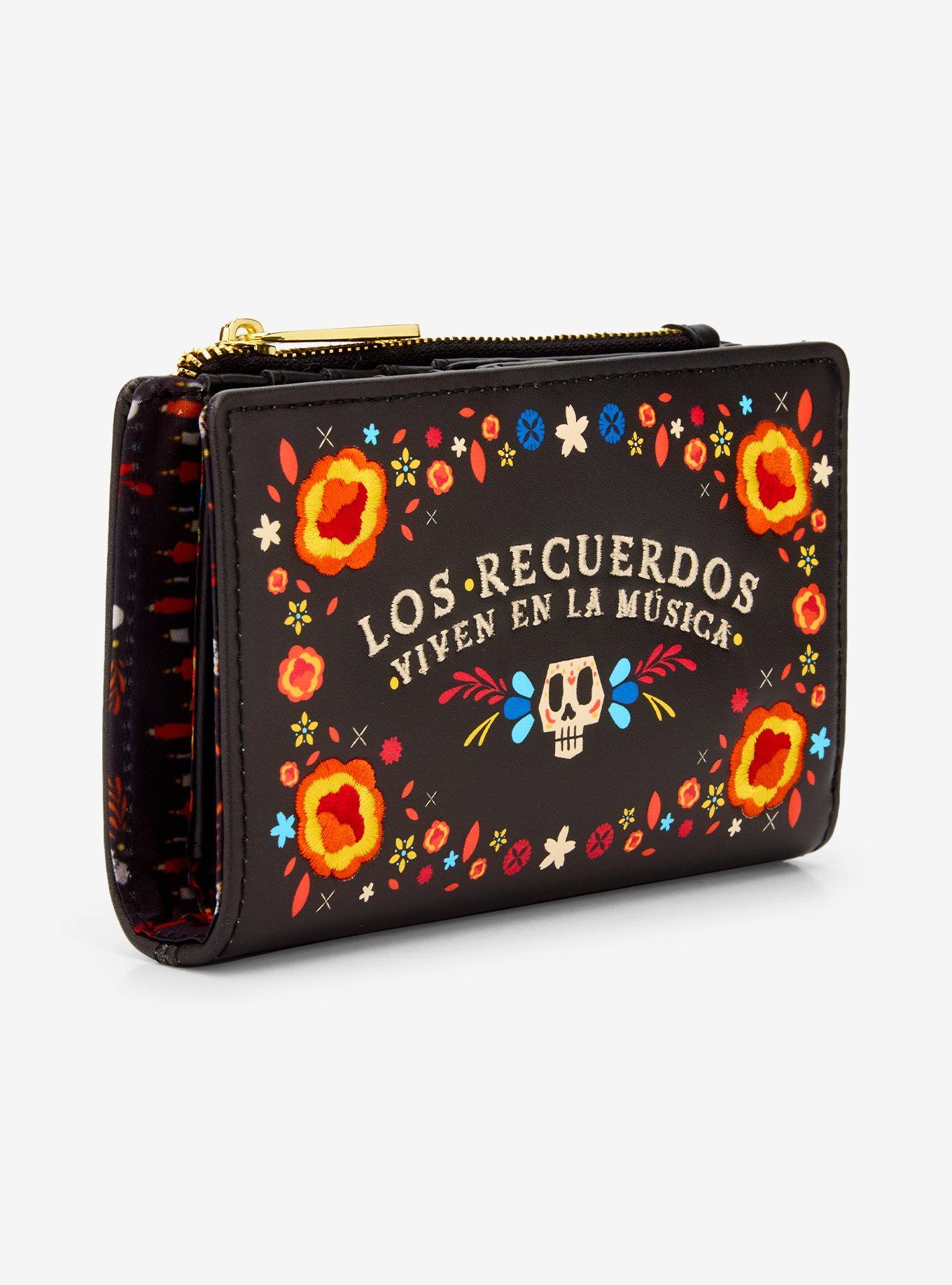 Loungefly Disney Pixar Coco Floral Wallet (BoxLunch 10th Anniversary Edition) - BoxLunch Exclusive, , hi-res