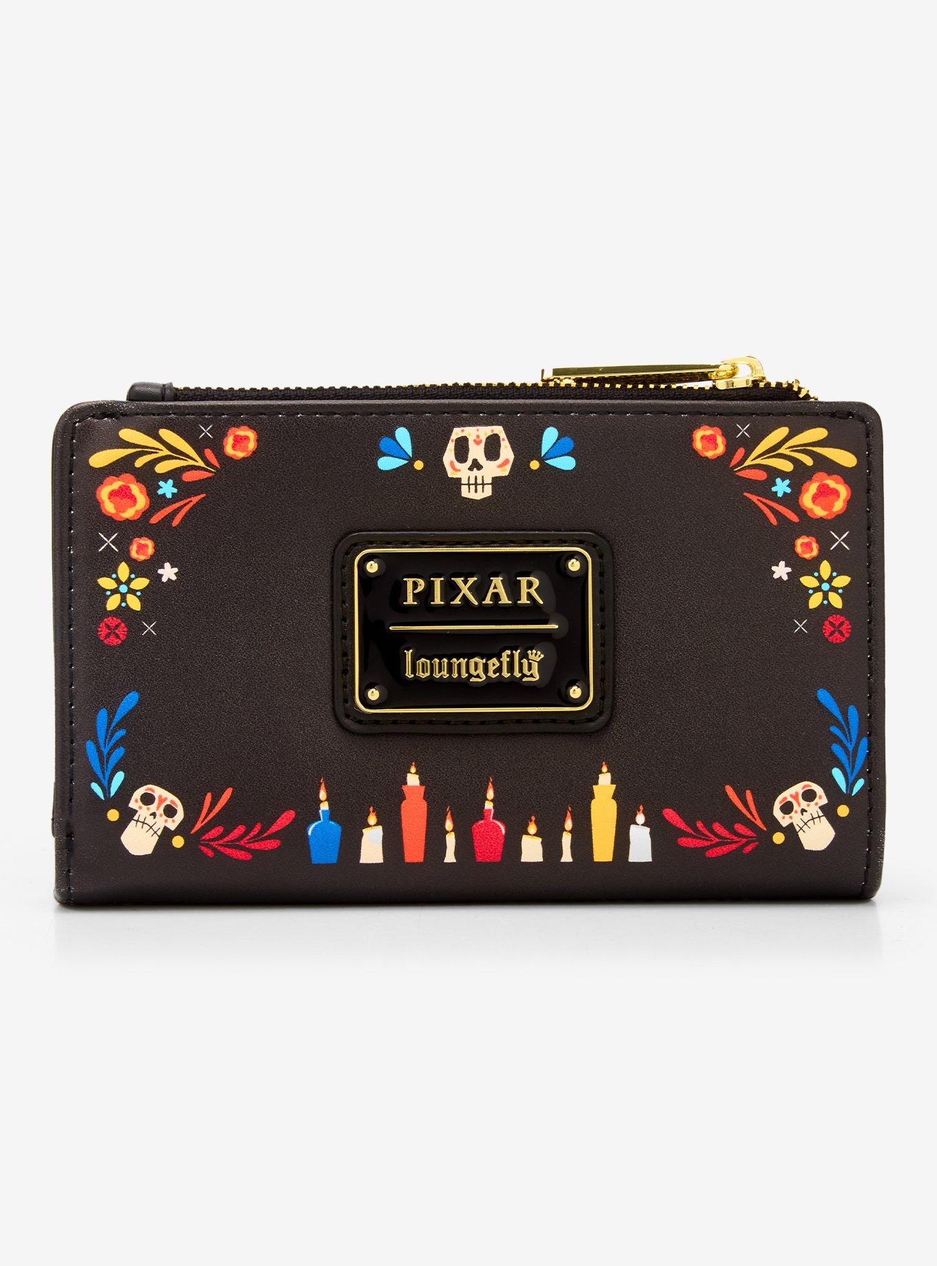 Loungefly Disney Pixar Coco Floral Wallet (BoxLunch 10th Anniversary Edition) - BoxLunch Exclusive, , alternate