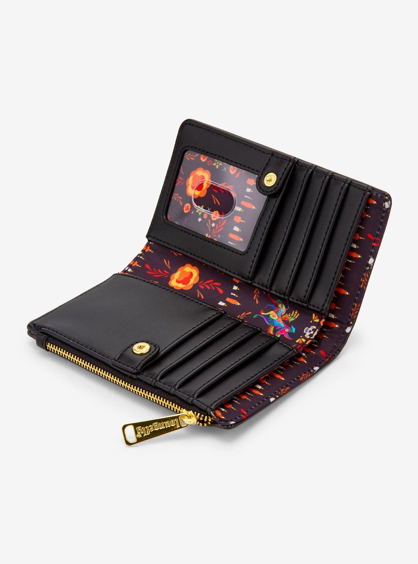 Loungefly Disney Pixar Coco Floral Wallet (BoxLunch 10th Anniversary Edition) - BoxLunch Exclusive, , alternate