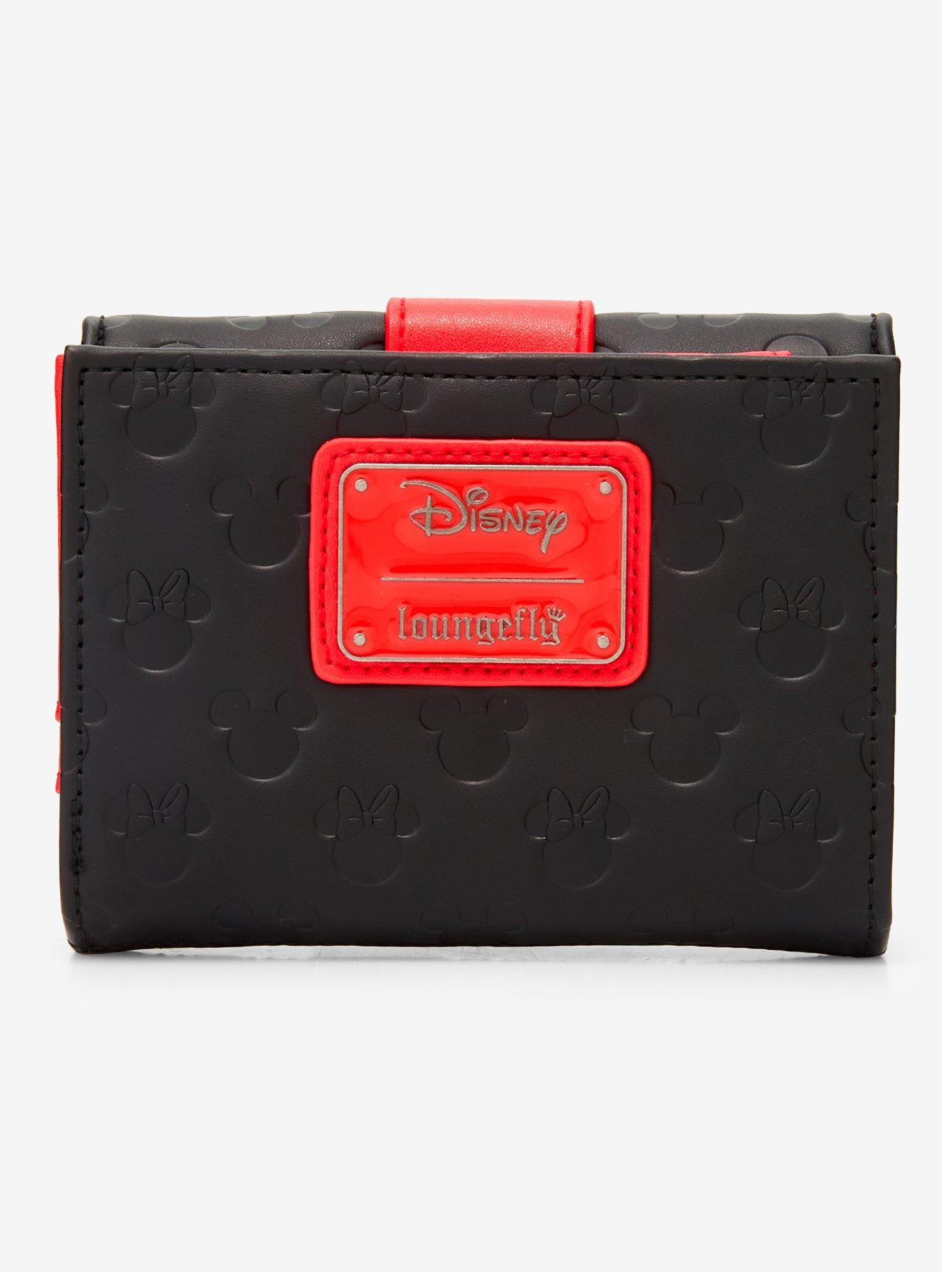 Loungefly Disney Mickey & Minnie Debossed Silhouettes Wallet (BoxLunch 10th Anniversary Edition) - BoxLunch Exclusive, , alternate