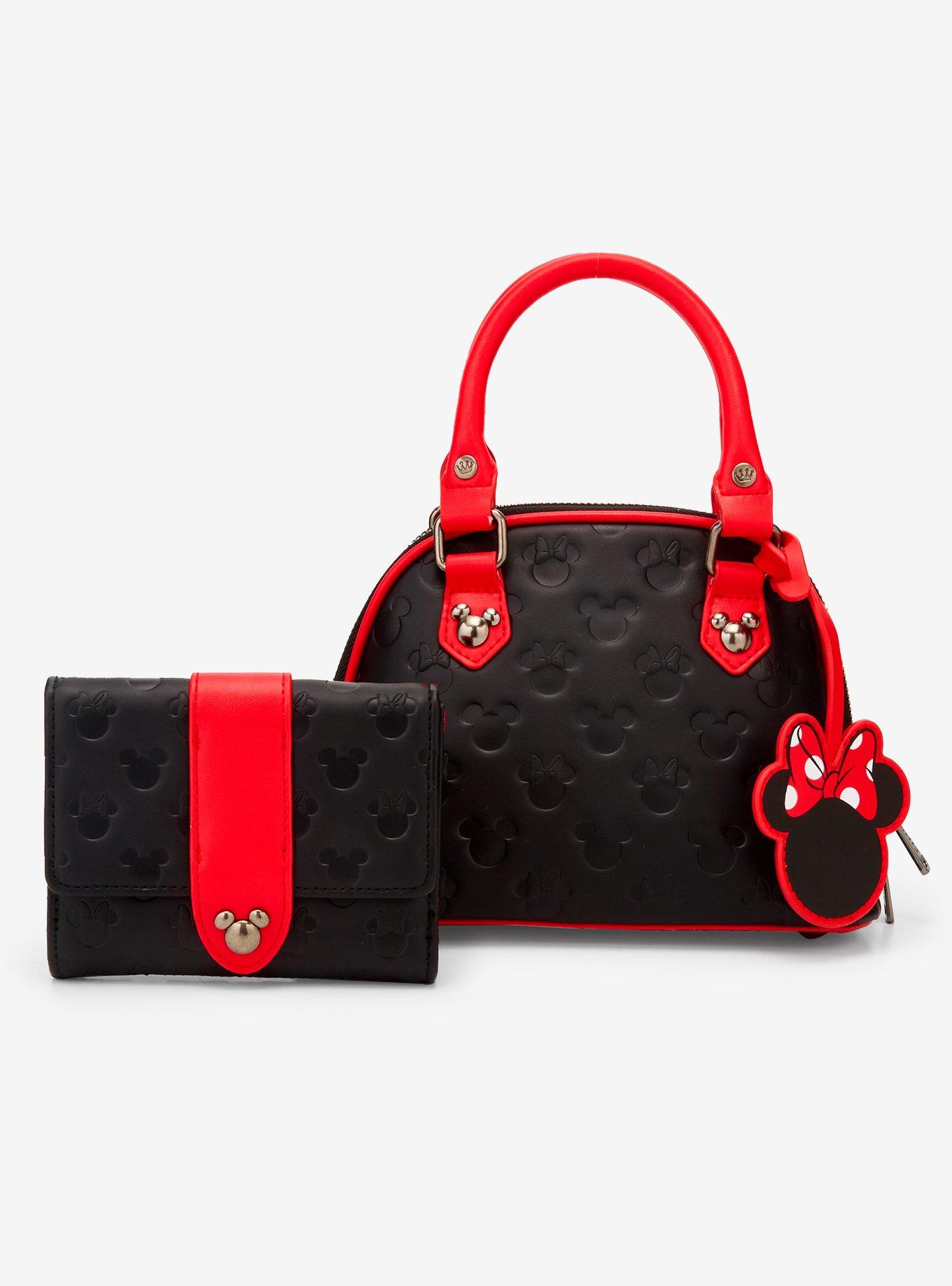 Loungefly Disney Mickey & Minnie Debossed Silhouettes Wallet (BoxLunch 10th Anniversary Edition) - BoxLunch Exclusive, , alternate