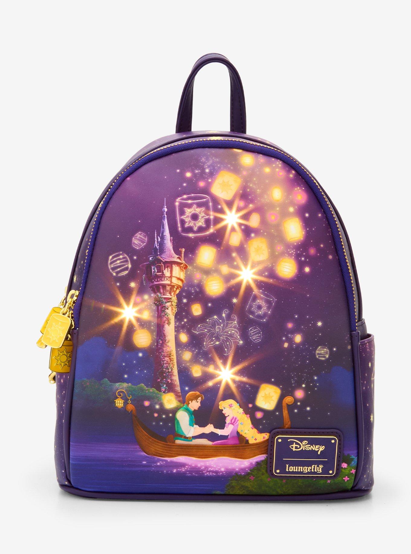 Loungefly Disney Tangled Lantern Scene Light-Up Mini Backpack (BoxLunch 10th Anniversary Edition)  - BoxLunch Exclusive, , hi-res