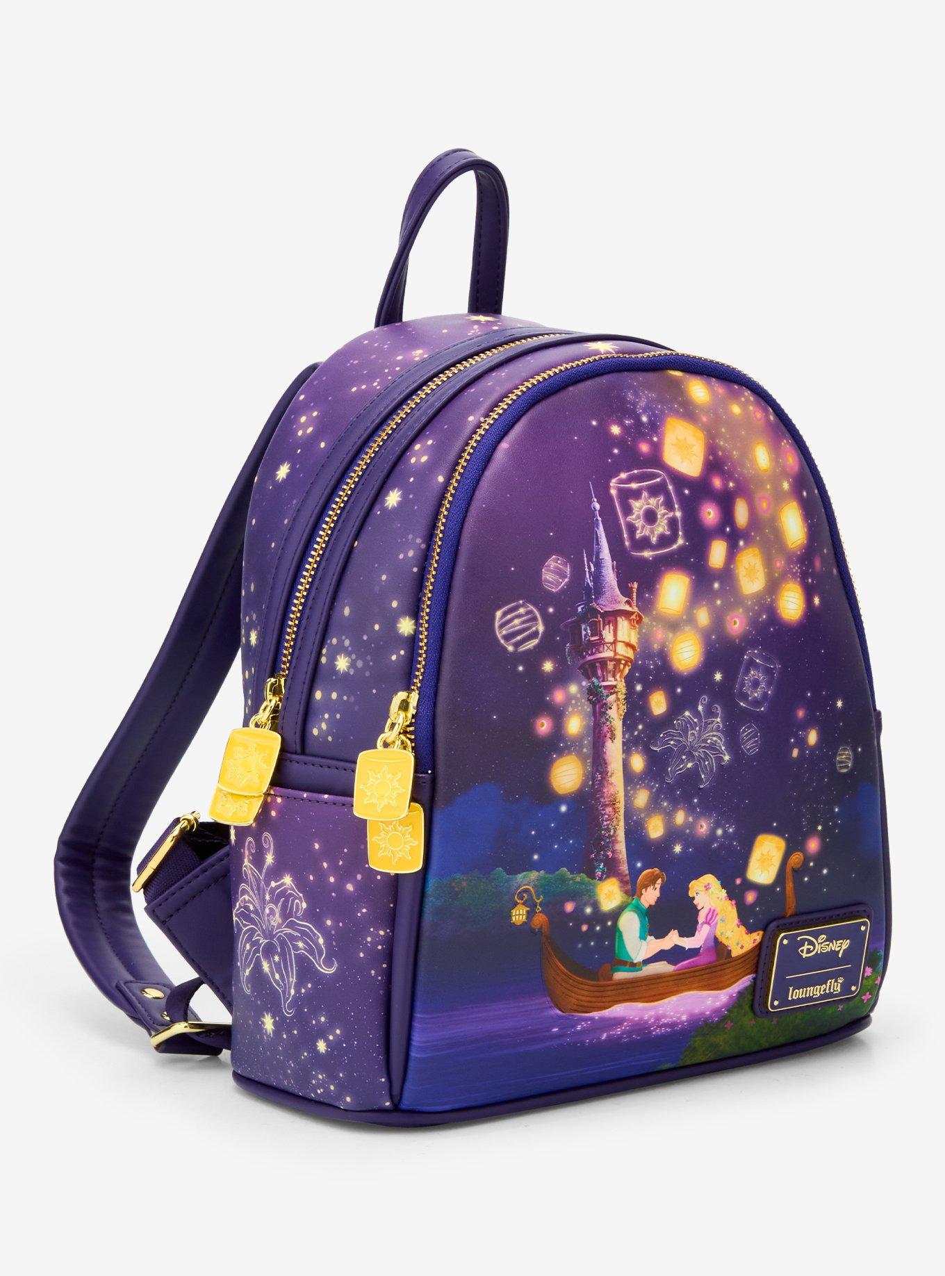 Loungefly Disney Tangled Lantern Scene Light-Up Mini Backpack (BoxLunch 10th Anniversary Edition)  - BoxLunch Exclusive, , alternate