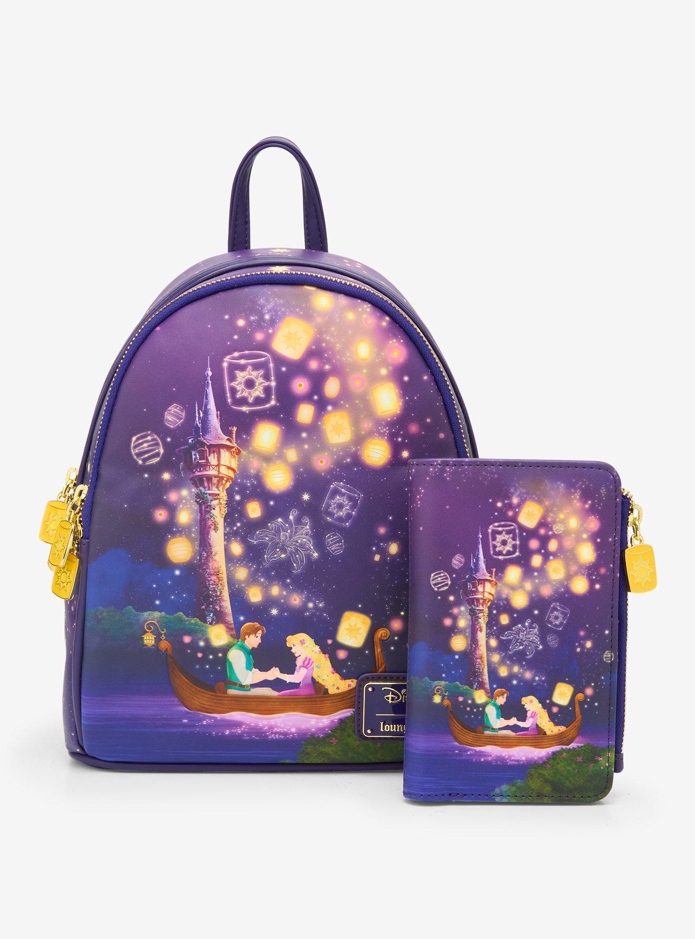 Loungefly Disney Tangled Lantern Scene Light-Up Mini Backpack (BoxLunch 10th Anniversary Edition)  - BoxLunch Exclusive, , alternate