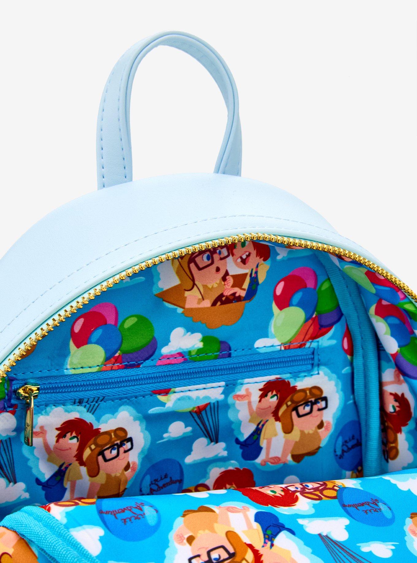 Loungefly Disney Pixar Up Carl & Ellie Balloon Mini Backpack with Coin Purse (BoxLunch 10th Anniversary Edition) - BoxLunch Exclusive, , alternate