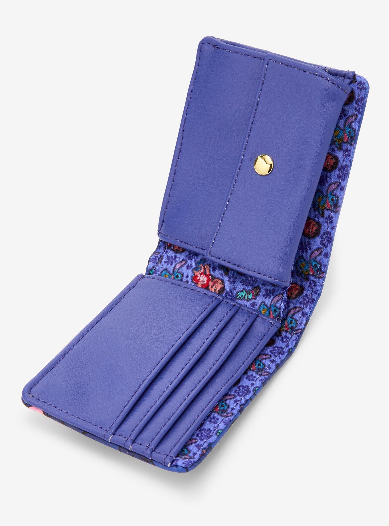 Loungefly Disney Lilo & Stitch Floral Sunset Scene Wallet (BoxLunch 10th Anniversary Edition) - BoxLunch Exclusive, , alternate