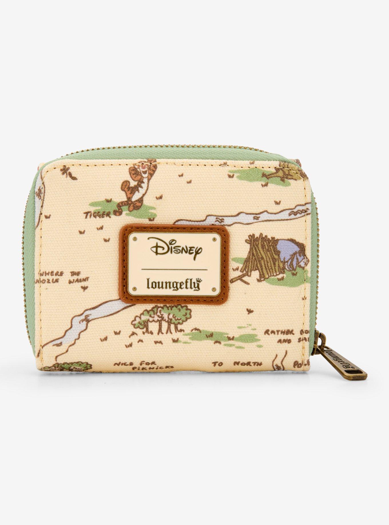 Loungefly Disney Winnie the Pooh Hundred Acre Wood Map Wallet (BoxLunch 10th Anniversary Edition) - BoxLunch Exclusive, , alternate