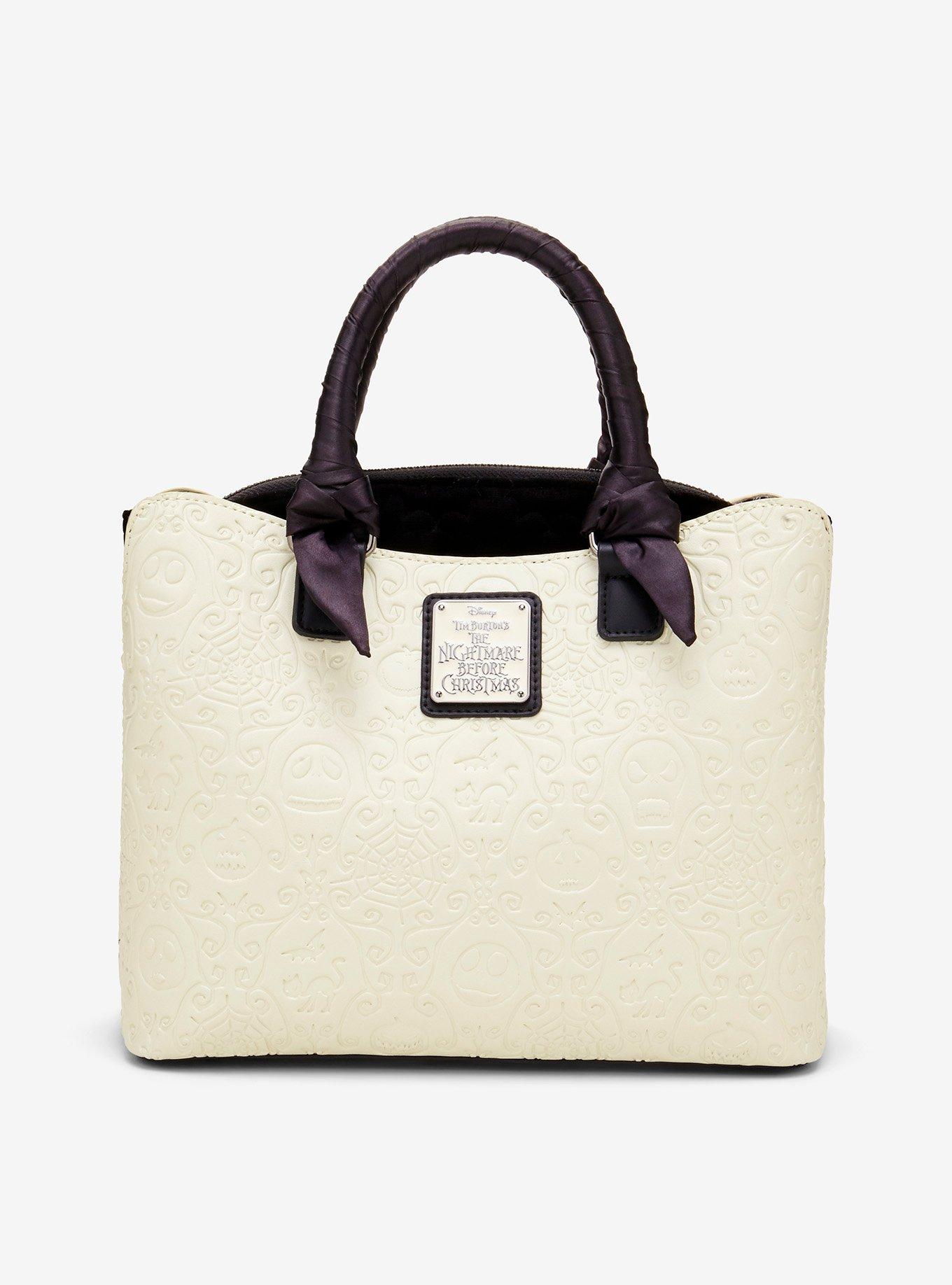 Loungefly Disney The Nightmare Before Christmas Paisley Embossed Handbag (10th Anniversary Edition) - BoxLunch Exclusive