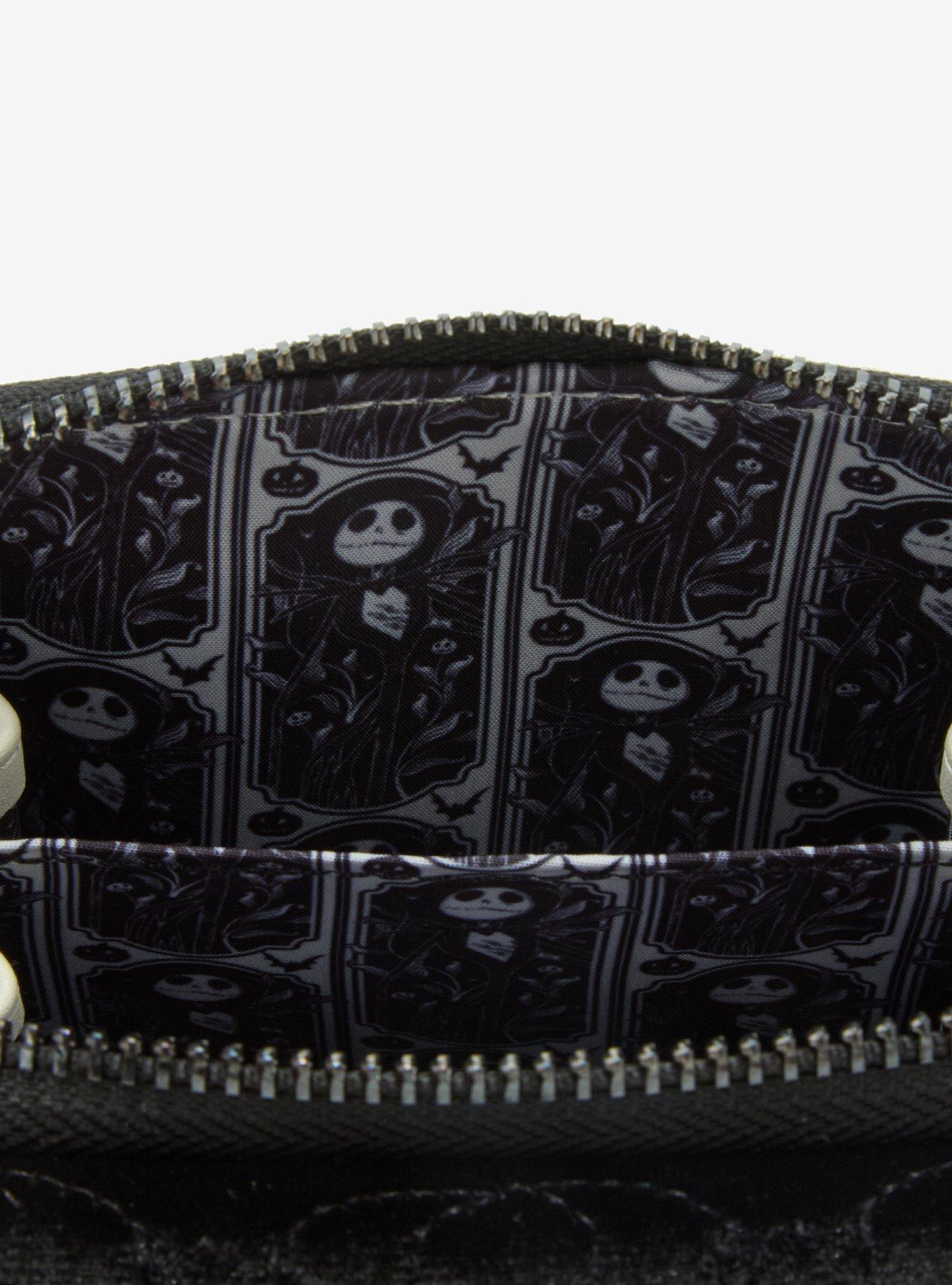 Loungefly Disney The Nightmare Before Christmas Quilted Paisley Wallet (10th Anniversary Edition) - BoxLunch Exclusive, , alternate