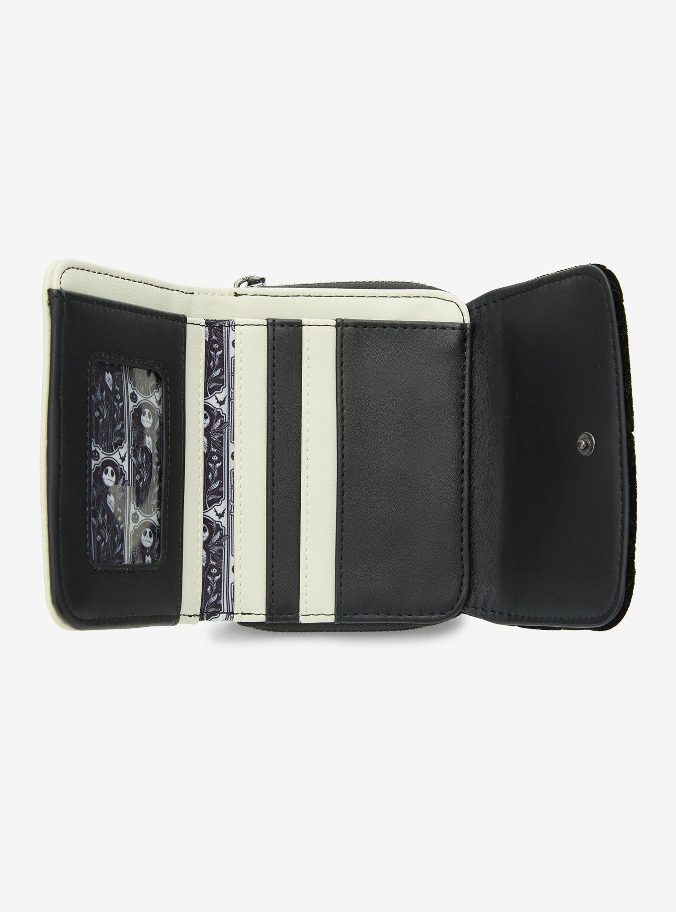 Loungefly Disney The Nightmare Before Christmas Quilted Paisley Wallet (10th Anniversary Edition) - BoxLunch Exclusive, , alternate