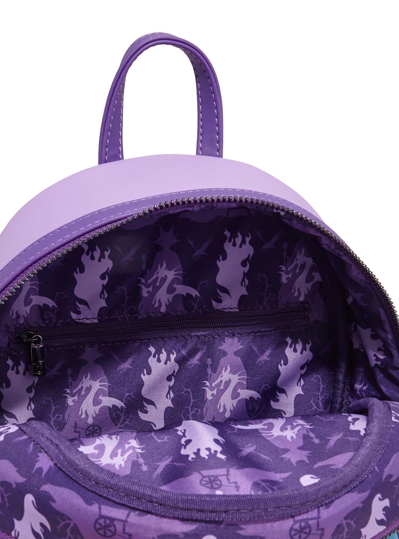 Loungefly Disney Sleeping Beauty Maleficent Mini Backpack — BoxLunch Exclusive, , alternate