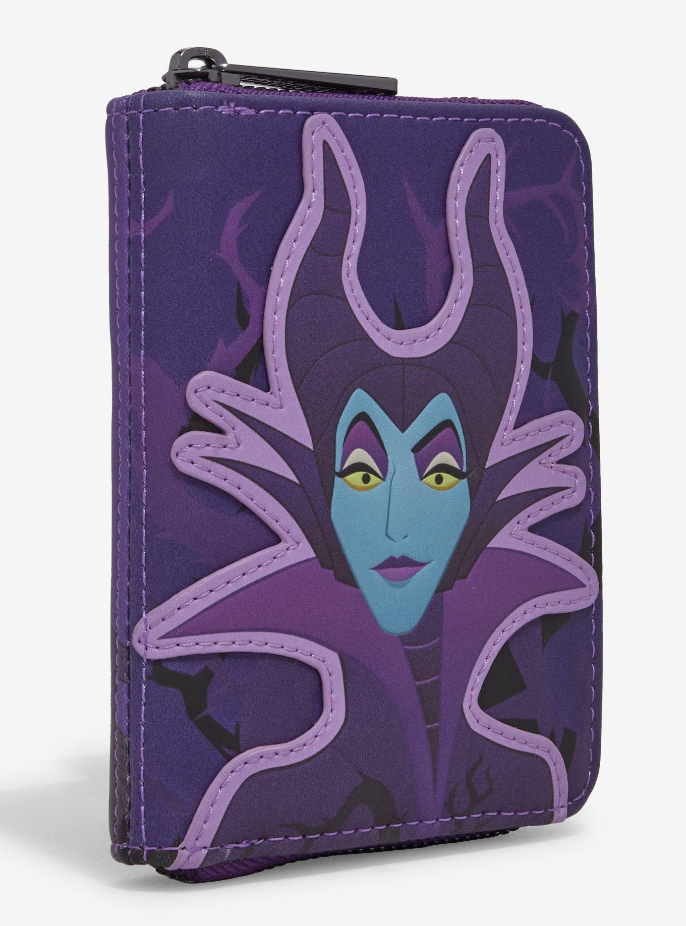 Loungefly Disney Sleeping Beauty Maleficent Wallet — BoxLunch Exclusive, , hi-res