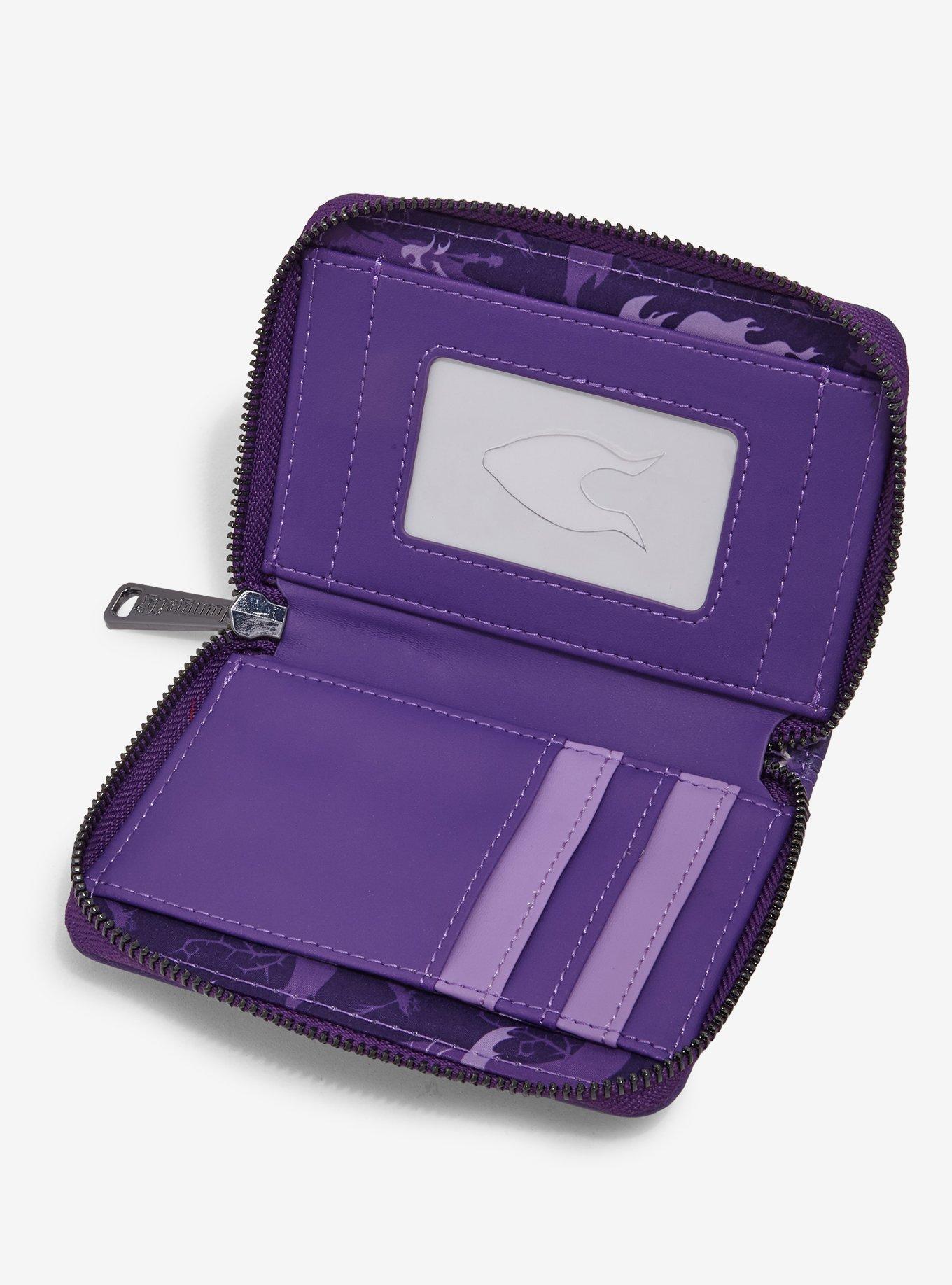 Loungefly Disney Sleeping Beauty Maleficent Wallet — BoxLunch Exclusive, , alternate