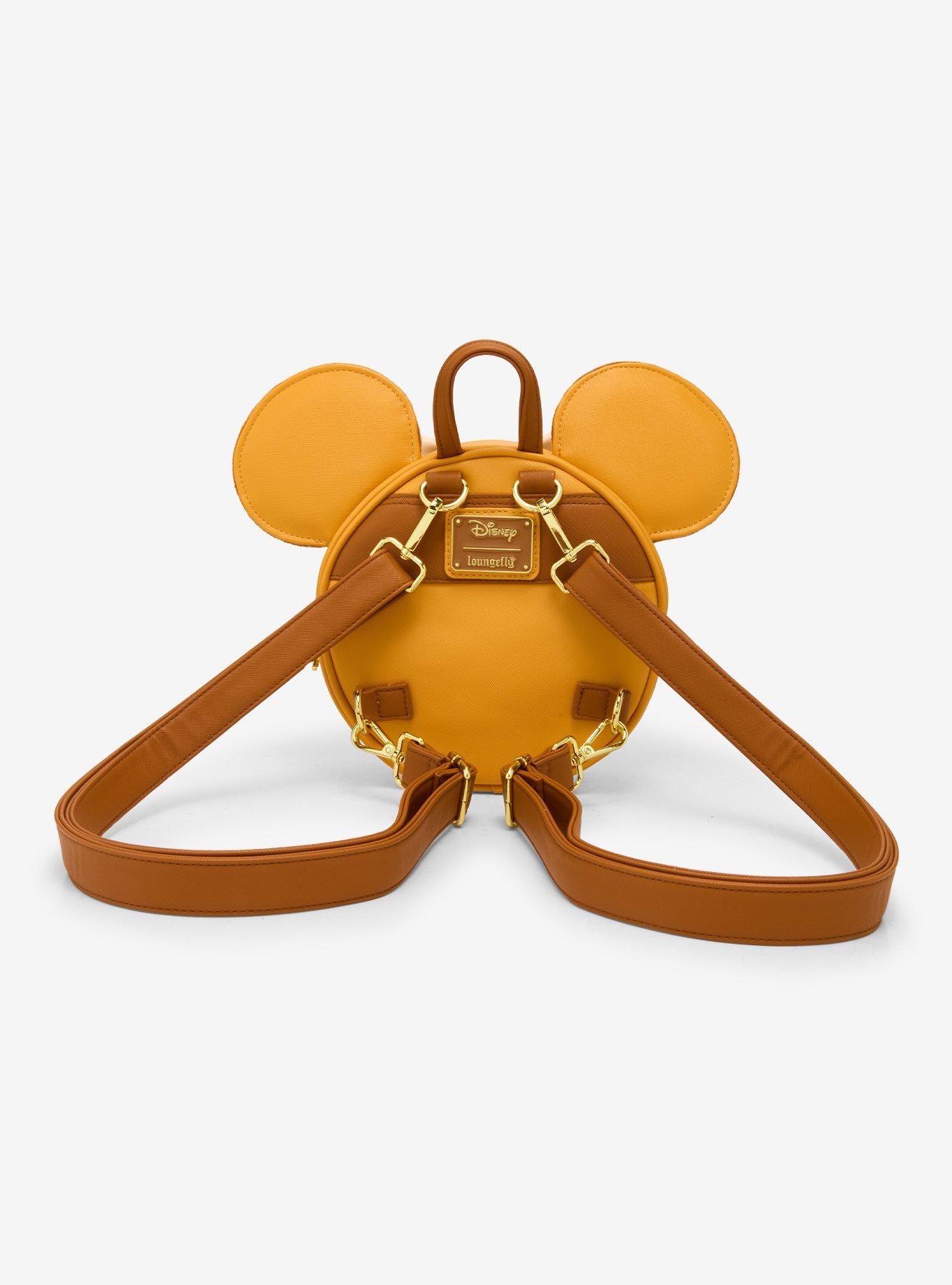 Loungefly Disney Minnie Mouse Chocolate Concha Figural Convertible Mini Backpack (BoxLunch 10th Anniversary Edition) - BoxLunch Exclusive, , alternate