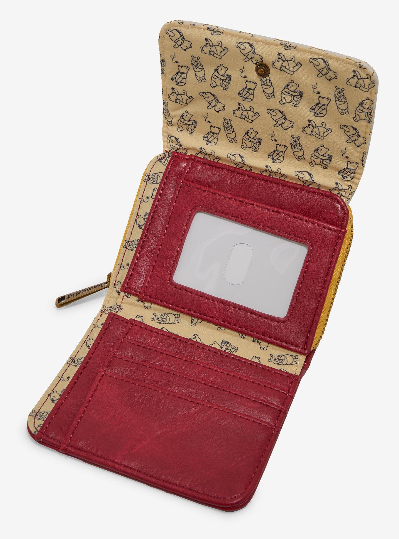 Loungefly Disney Winnie the Pooh Honeycomb Zip Wallet — BoxLunch Exclusive, , alternate