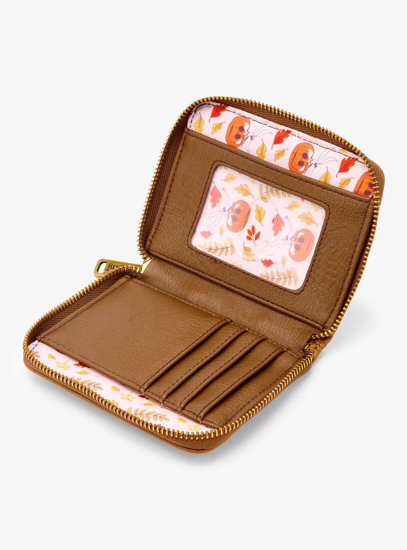 Disney The Nightmare Before Christmas Zero & Jack Skellington Fall Glow-in-the-Dark Wallet - BoxLunch Exclusive, , alternate