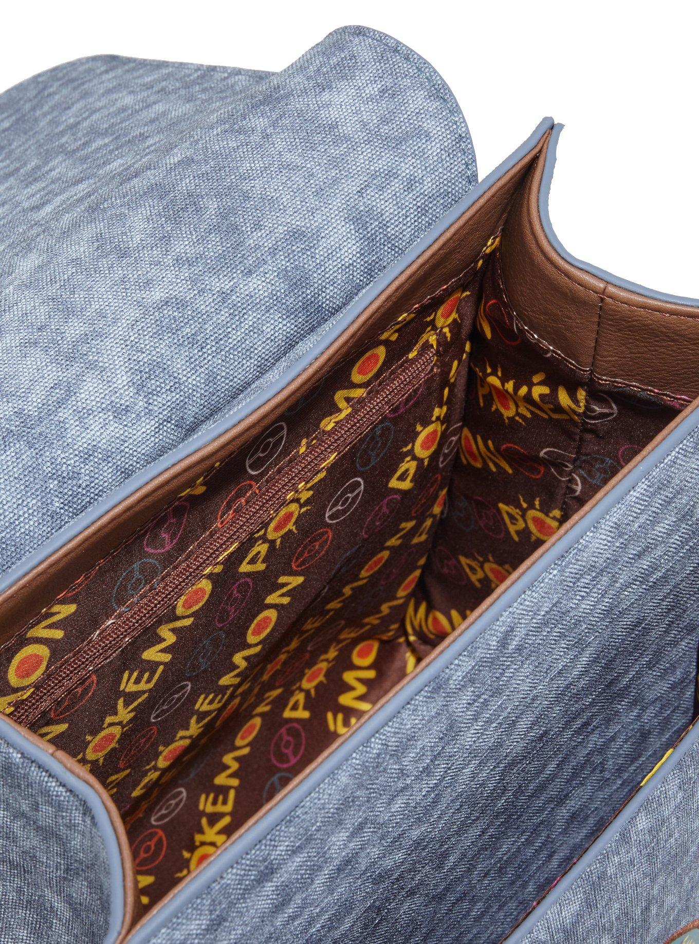 Loungefly Pok&eacute;mon Patches Denim Mini Backpack - BoxLunch Exclusive, , alternate