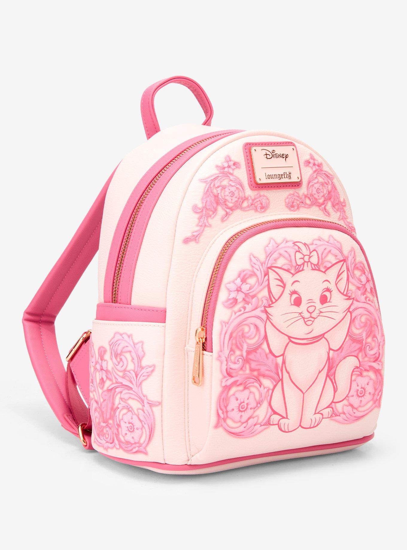 Loungefly Disney The Aristocats Marie Floral Mini Backpack — BoxLunch Exclusive, , hi-res