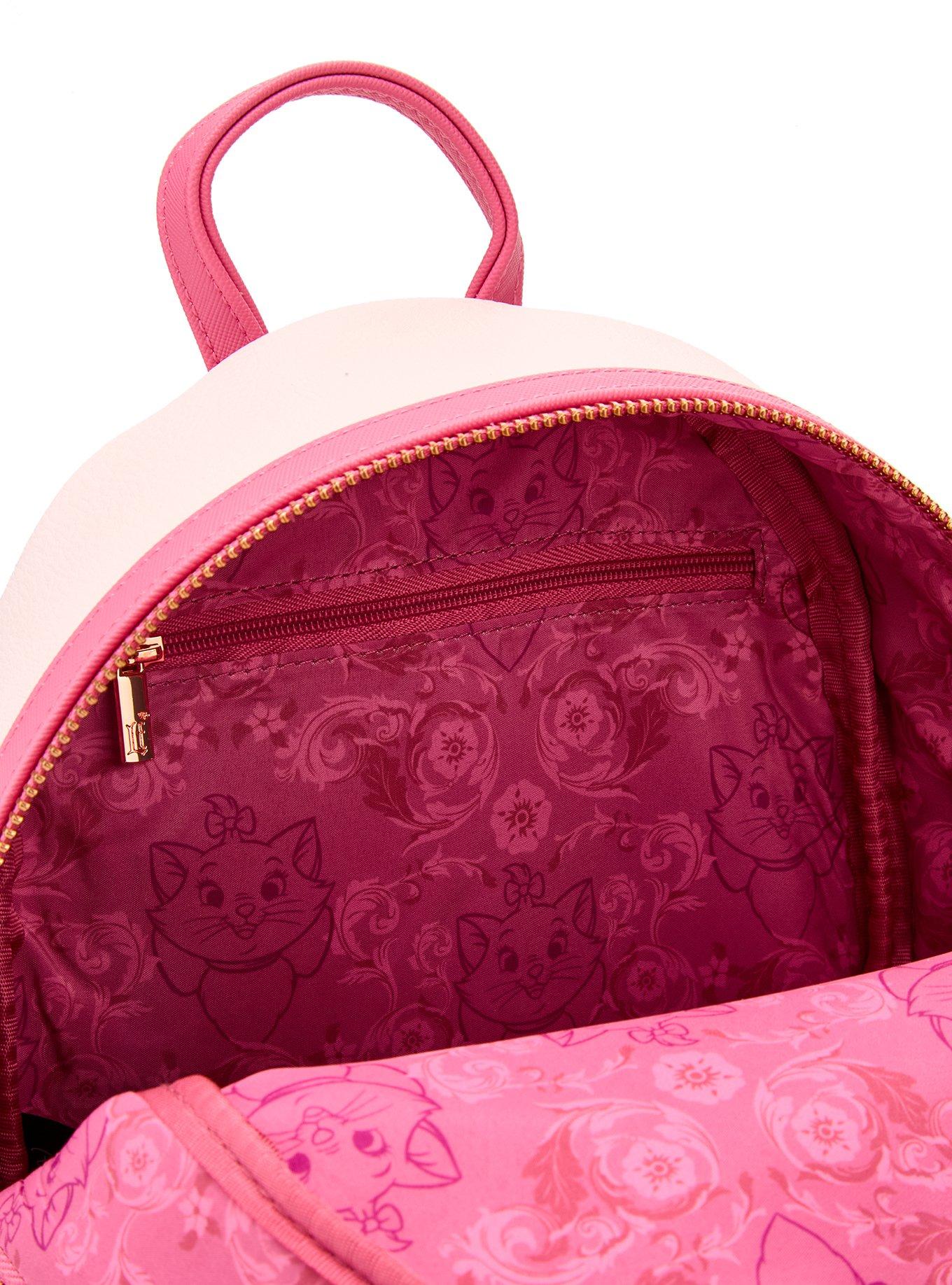 Loungefly Disney The Aristocats Marie Floral Mini Backpack — BoxLunch Exclusive, , alternate