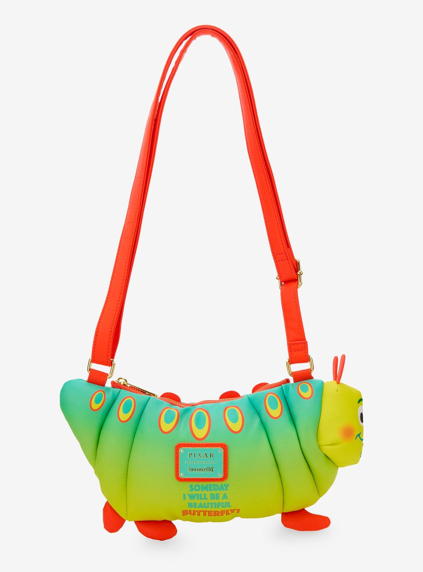Loungefly Disney Pixar A Bug's Life Heimlich Figural Crossbody Bag — BoxLunch Exclusive, , alternate