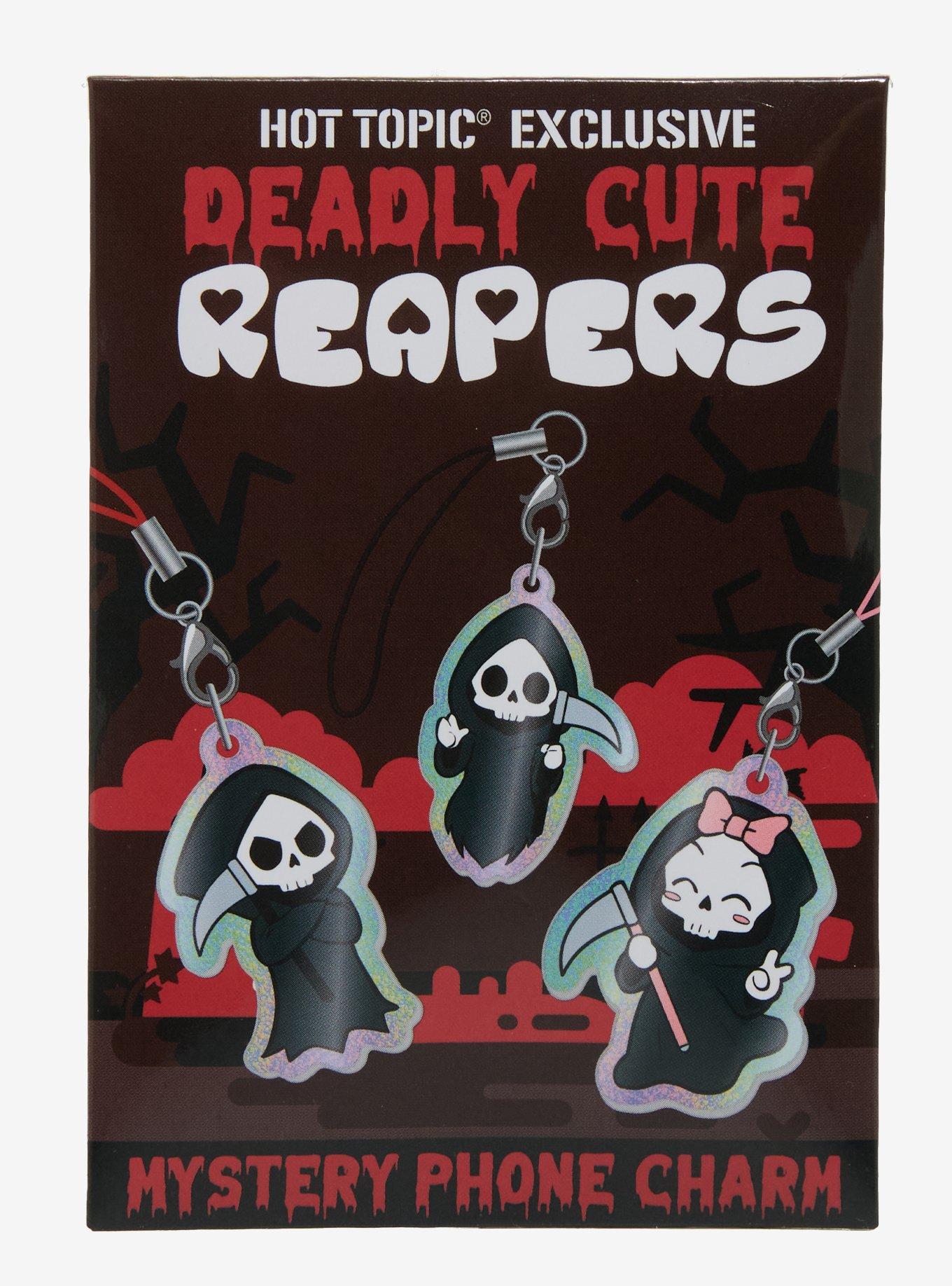 Grim Reaper Chibi Blind Bag Phone Charm, , hi-res