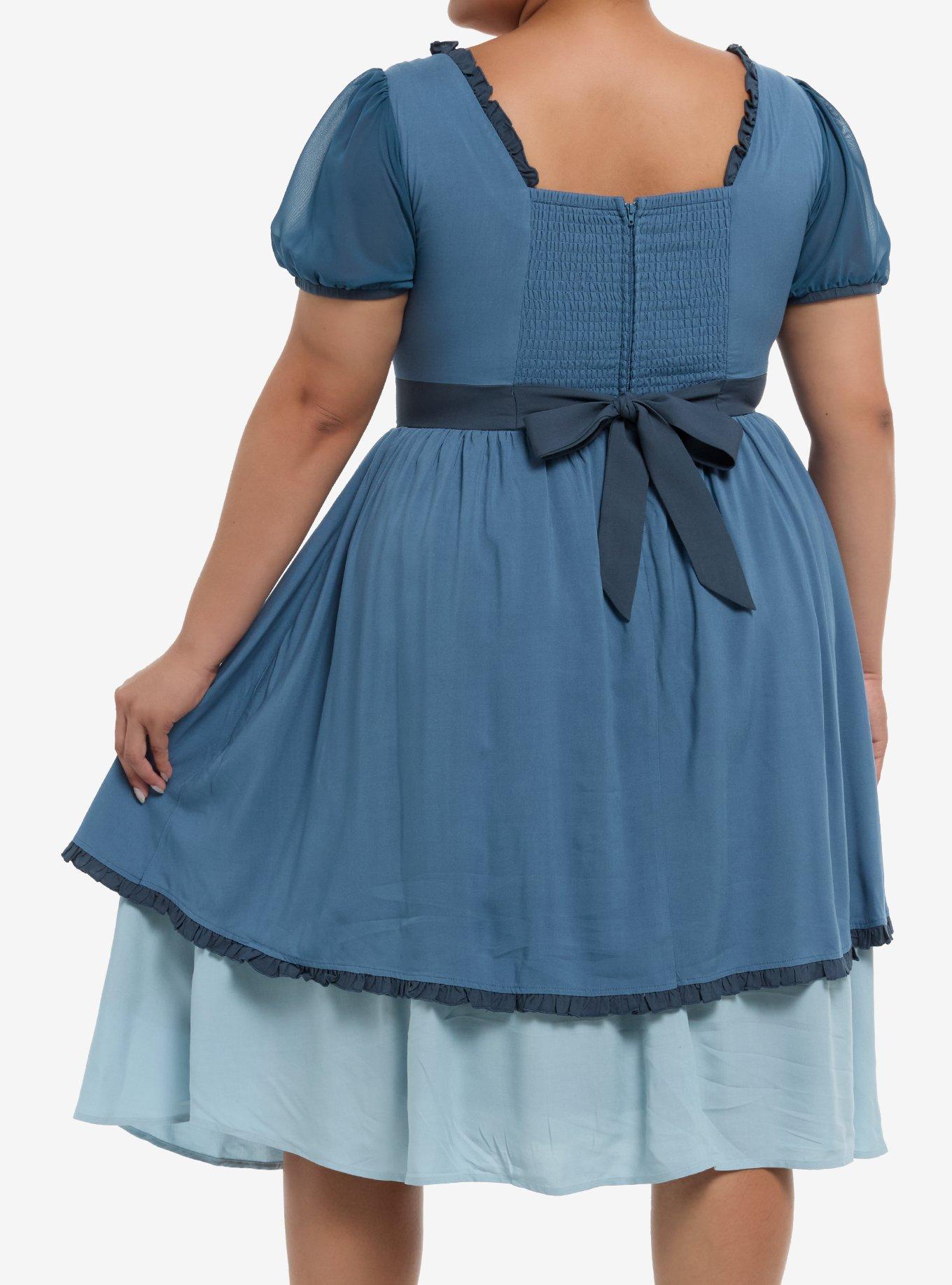 Over The Garden Wall Beatrice Dress Plus Size, BLUE, alternate - view 3