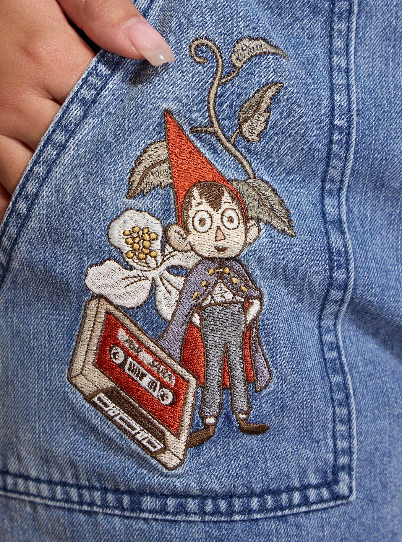 Over The Garden Wall Wirt & Greg Belted Wide Leg Jeans, LIGHT WASH, alternate - view 5