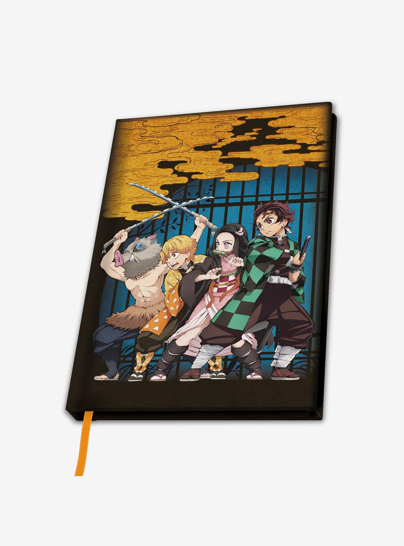 Demon Slayer: Kimetsu No Yaiba Notebook & Glass Bundle, , alternate