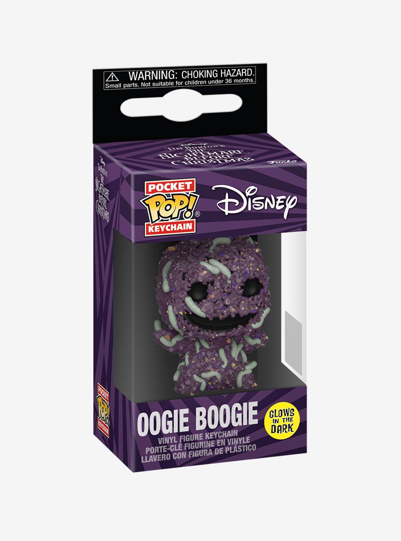 Funko Pocket Pop! Disney The Nightmare Before Christmas Oogie Boogie Glow-in-the-Dark Vinyl Keychain, , alternate