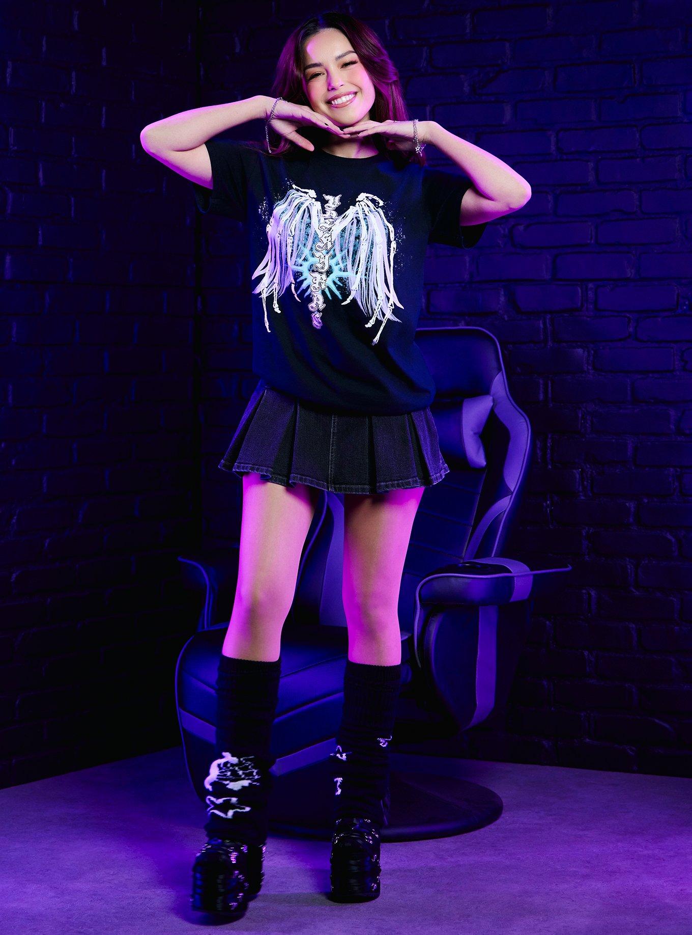 Valkyrae Wings Girls T-Shirt, , hi-res