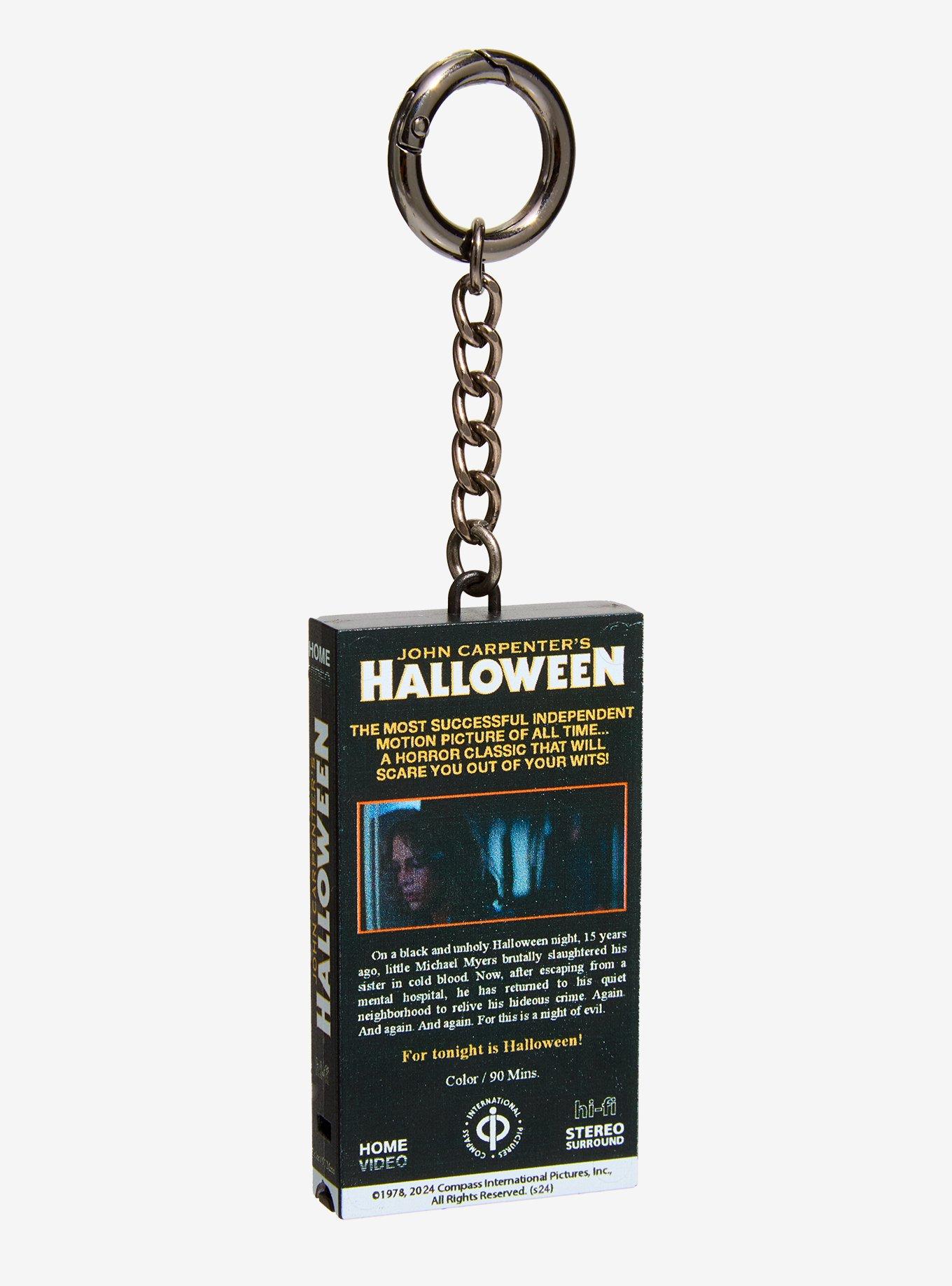 Halloween VHS Tape Figural Keychain - BoxLunch Exclusive, , alternate