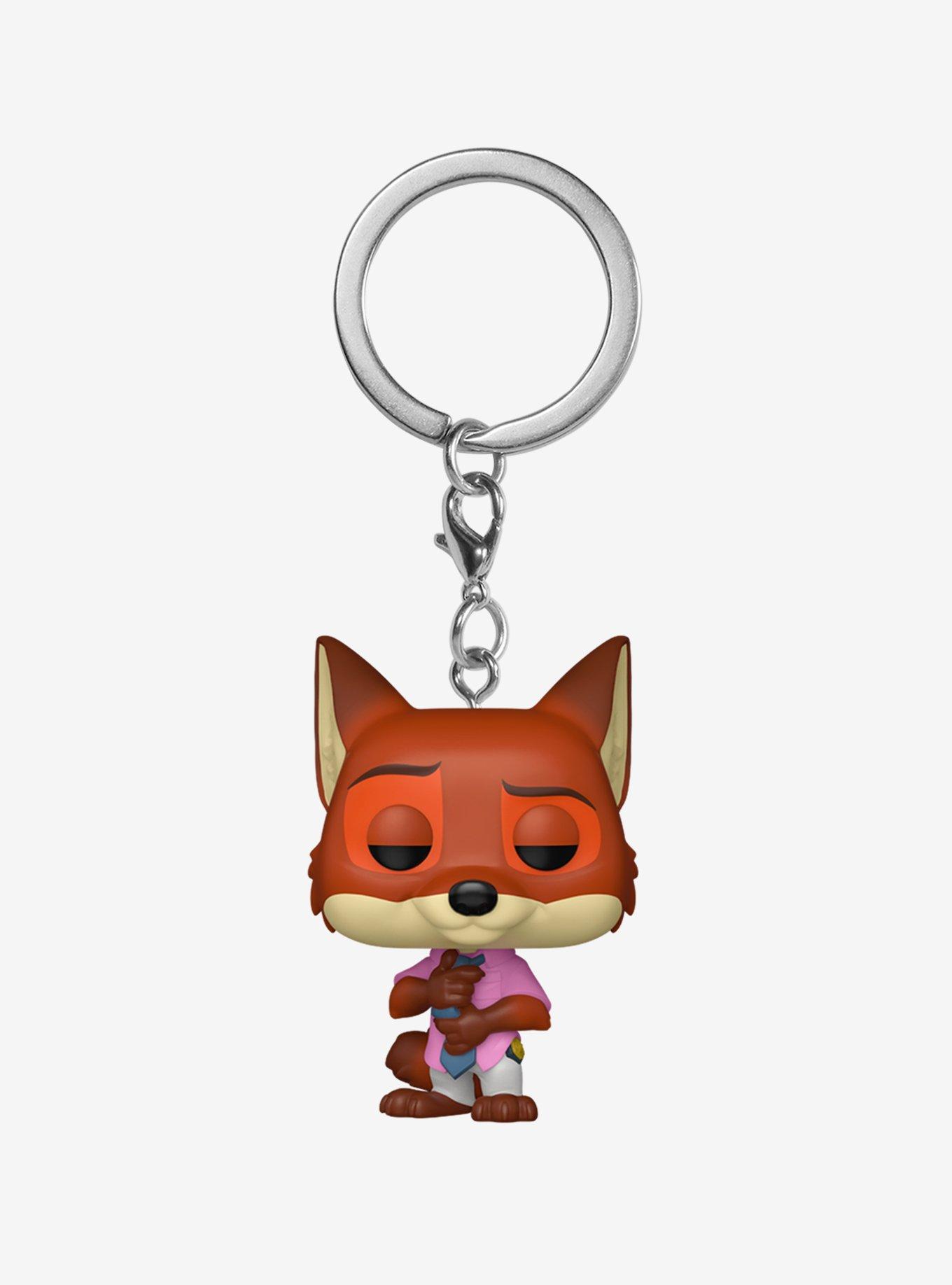 Funko Pocket Pop! Disney Zootopia 2 Nick Wilde Vinyl Keychain - BoxLunch Exclusive, , alternate