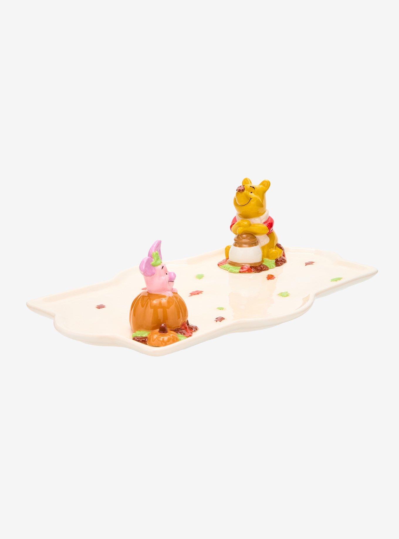 Disney Winnie the Pooh Piglet & Pooh Bear Autumn Serving Tray - BoxLunch Exclusive, , hi-res