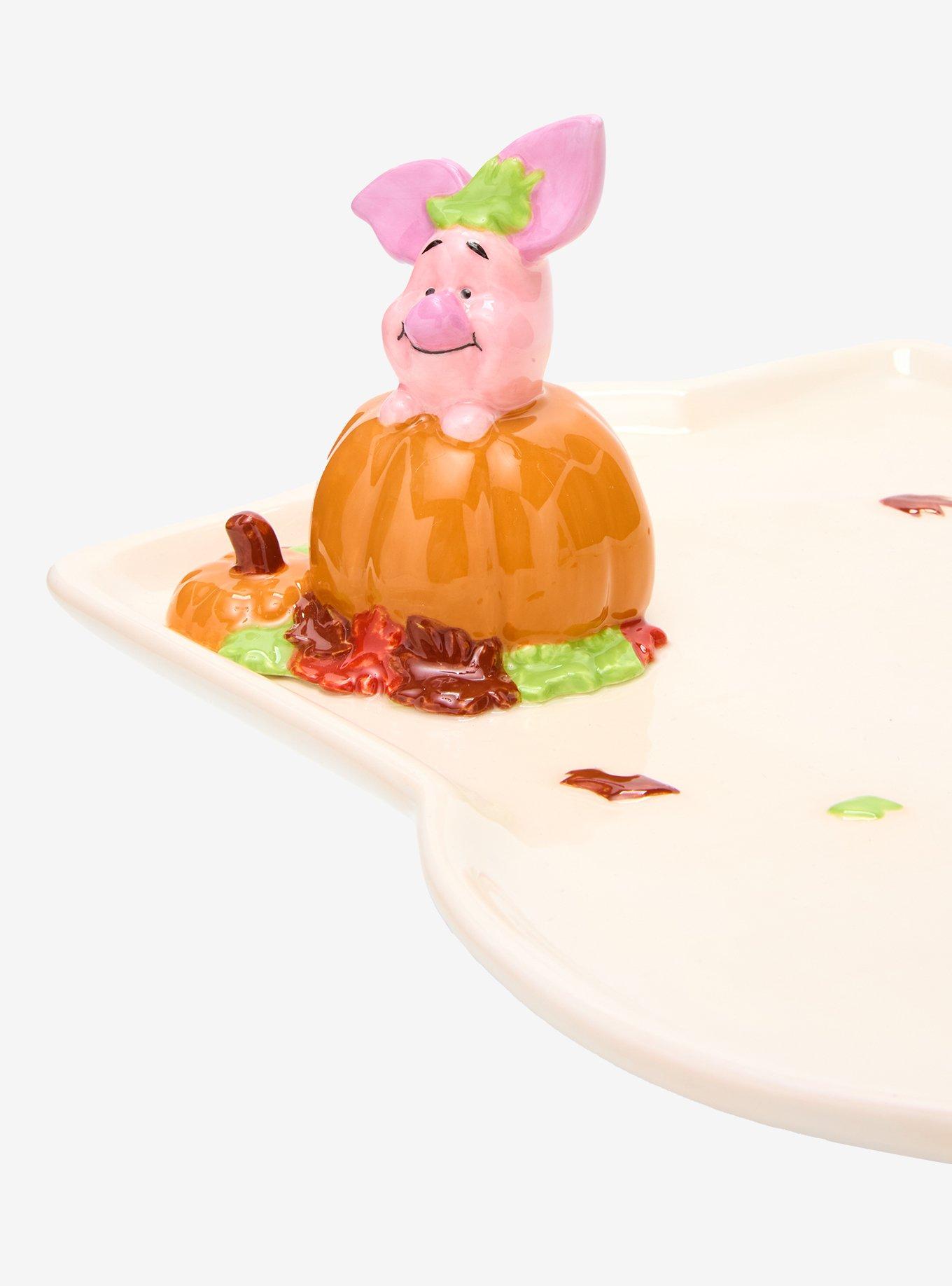 Disney Winnie the Pooh Piglet & Pooh Bear Autumn Serving Tray - BoxLunch Exclusive, , alternate