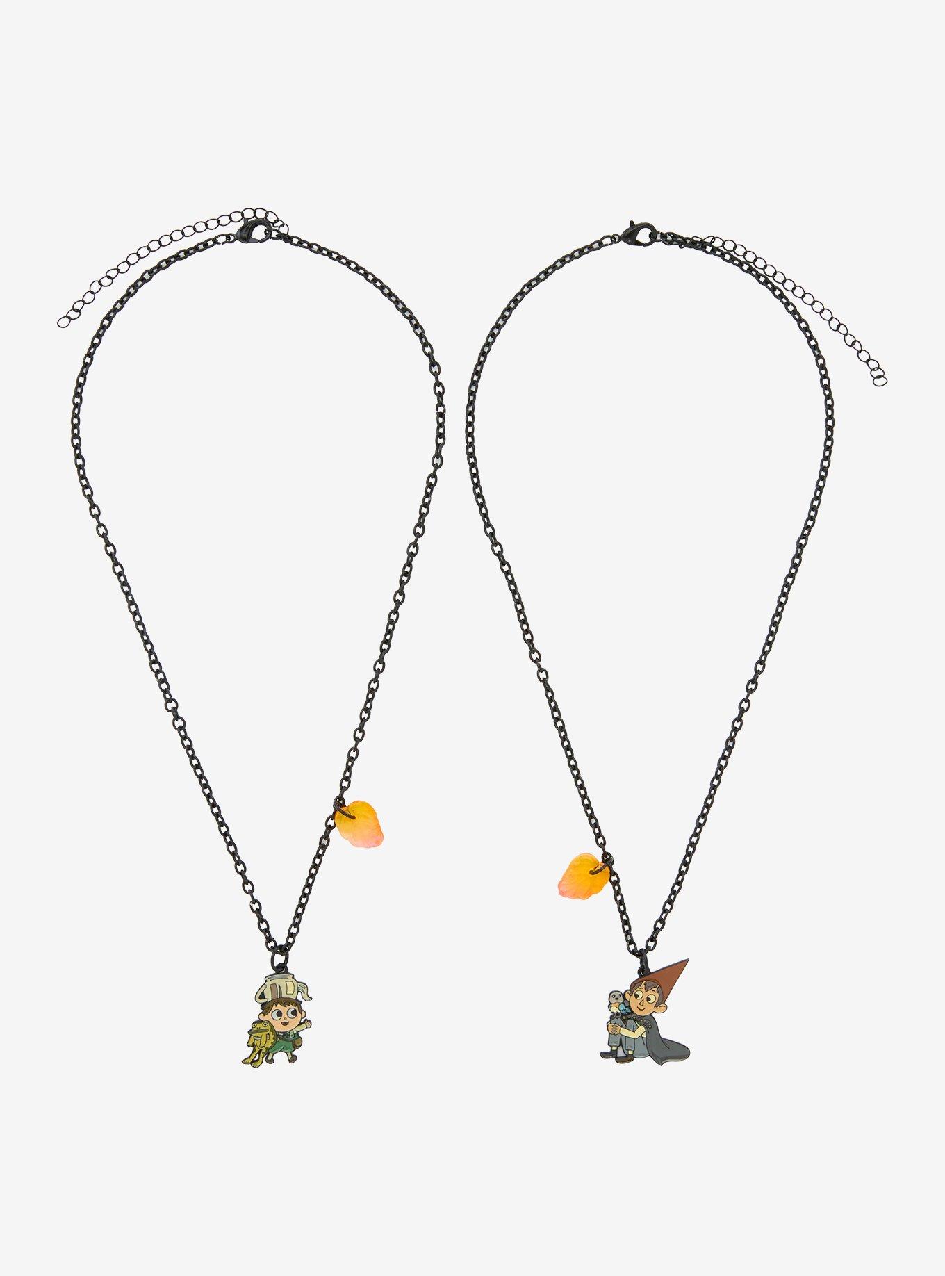 Over The Garden Wall Wirt & Greg Best Friend Necklace Set, , hi-res