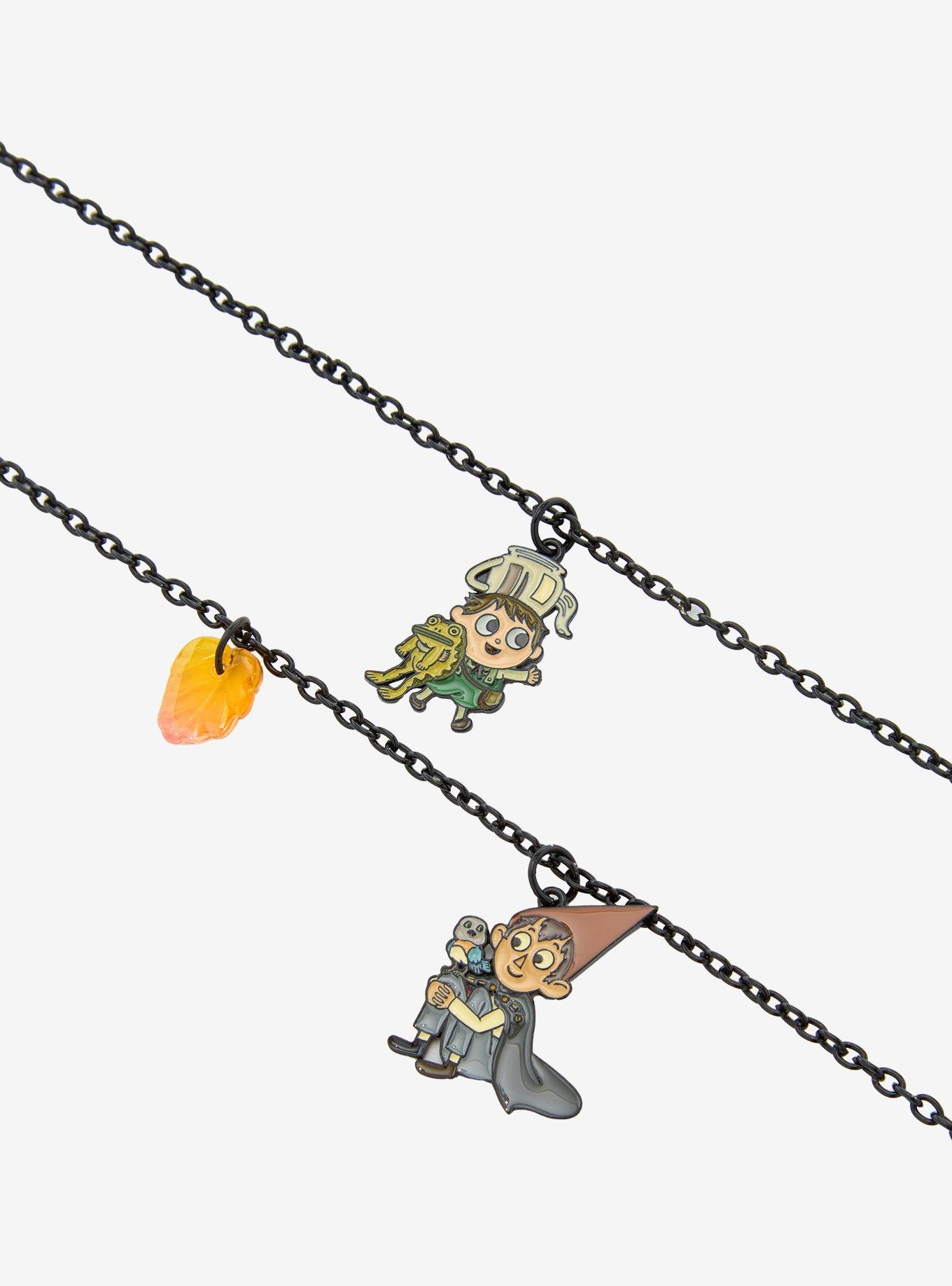 Over The Garden Wall Wirt & Greg Best Friend Necklace Set, , alternate