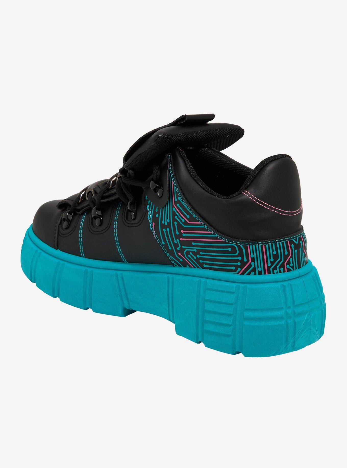 Koi X Hatsune Miku Cyber Low-Top Sneakers, MULTI, alternate