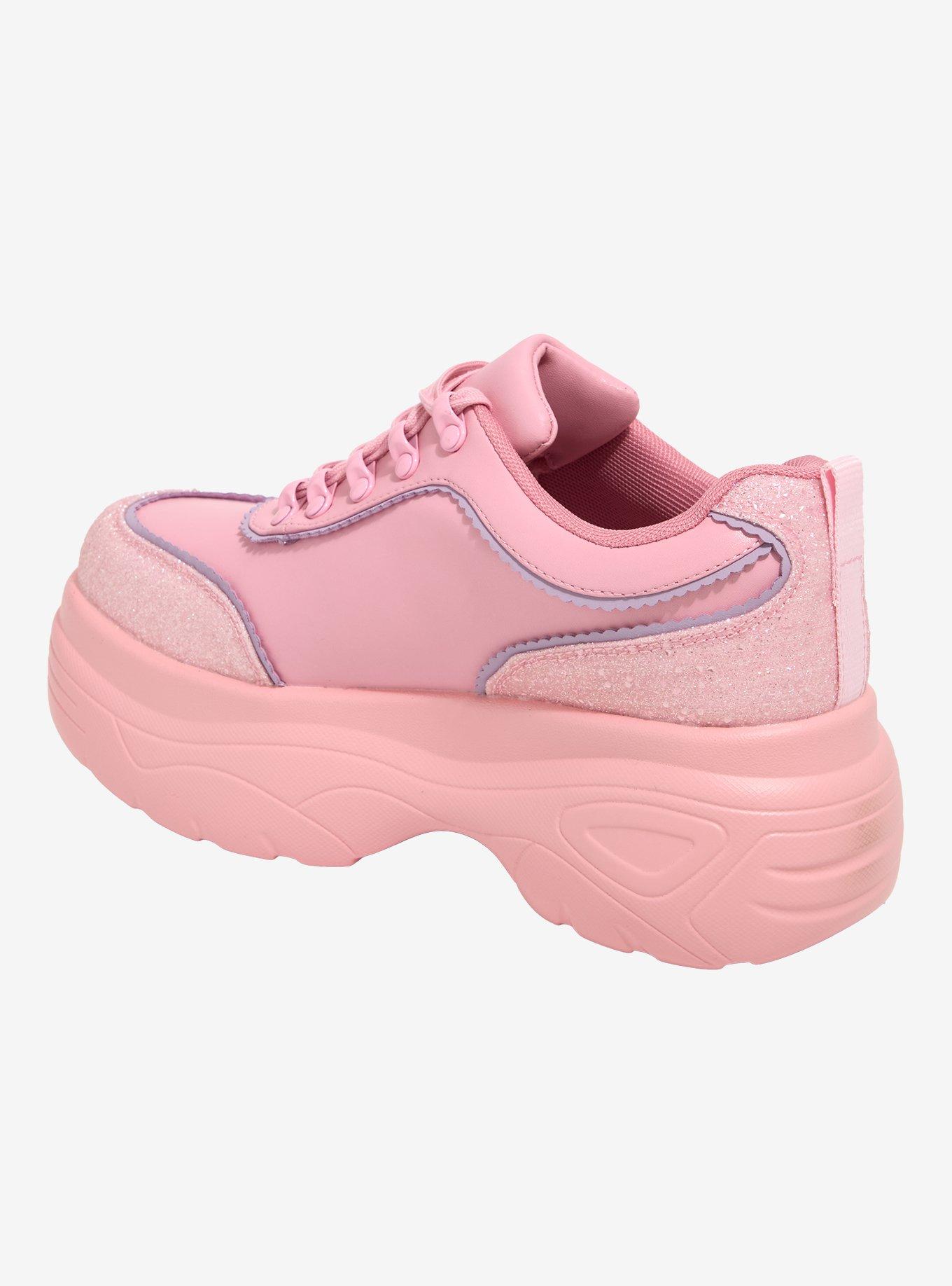 Koi X Hatsune Miku Pink Pixel Chunky Sneakers, MULTI, alternate