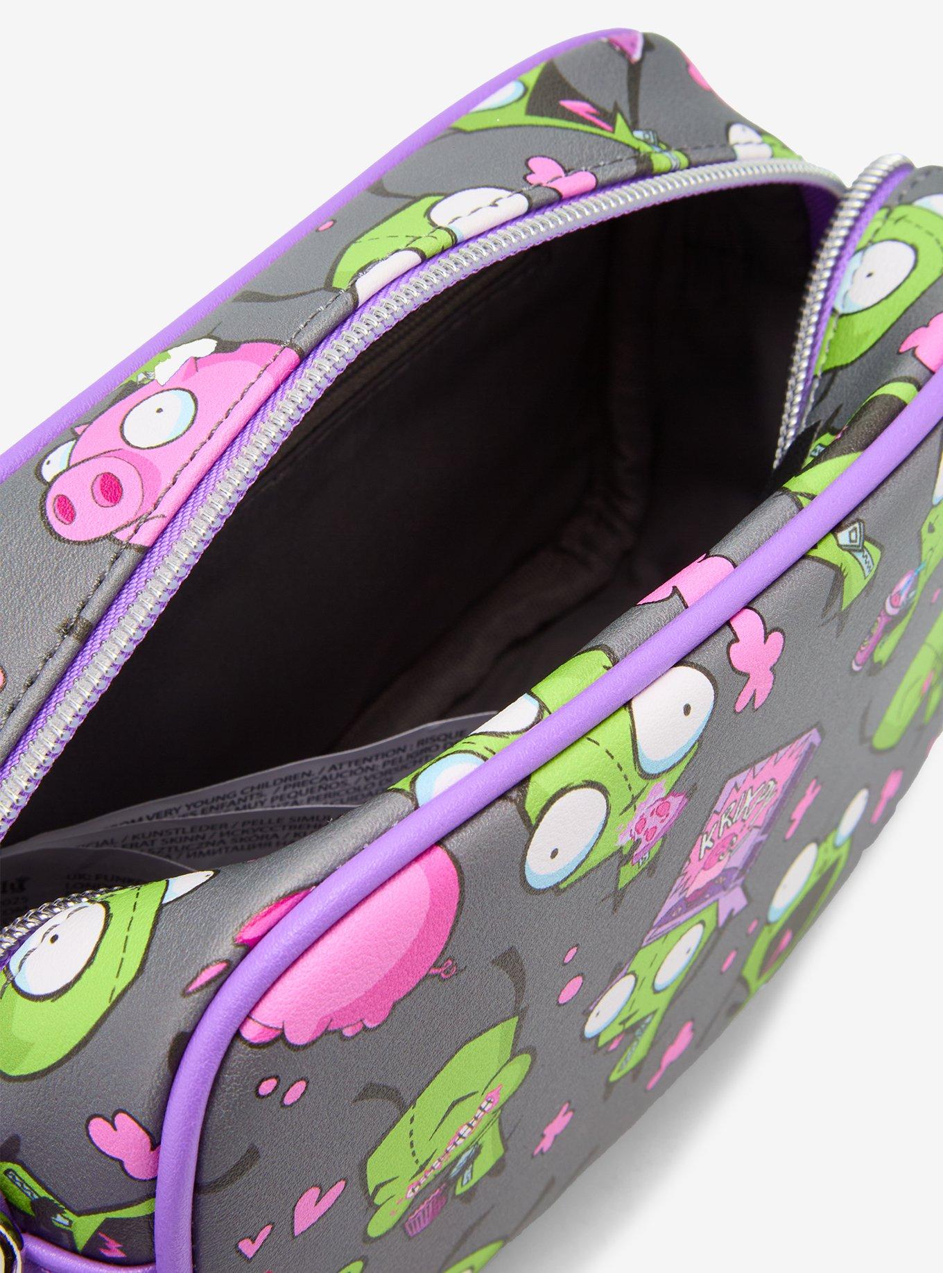 Loungefly Invader Zim GIR & Pig Crossbody Bag, , alternate