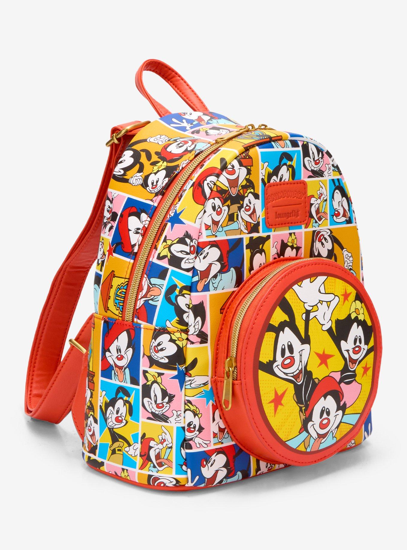 Loungefly Animaniacs Character Grid Mini Backpack, , hi-res
