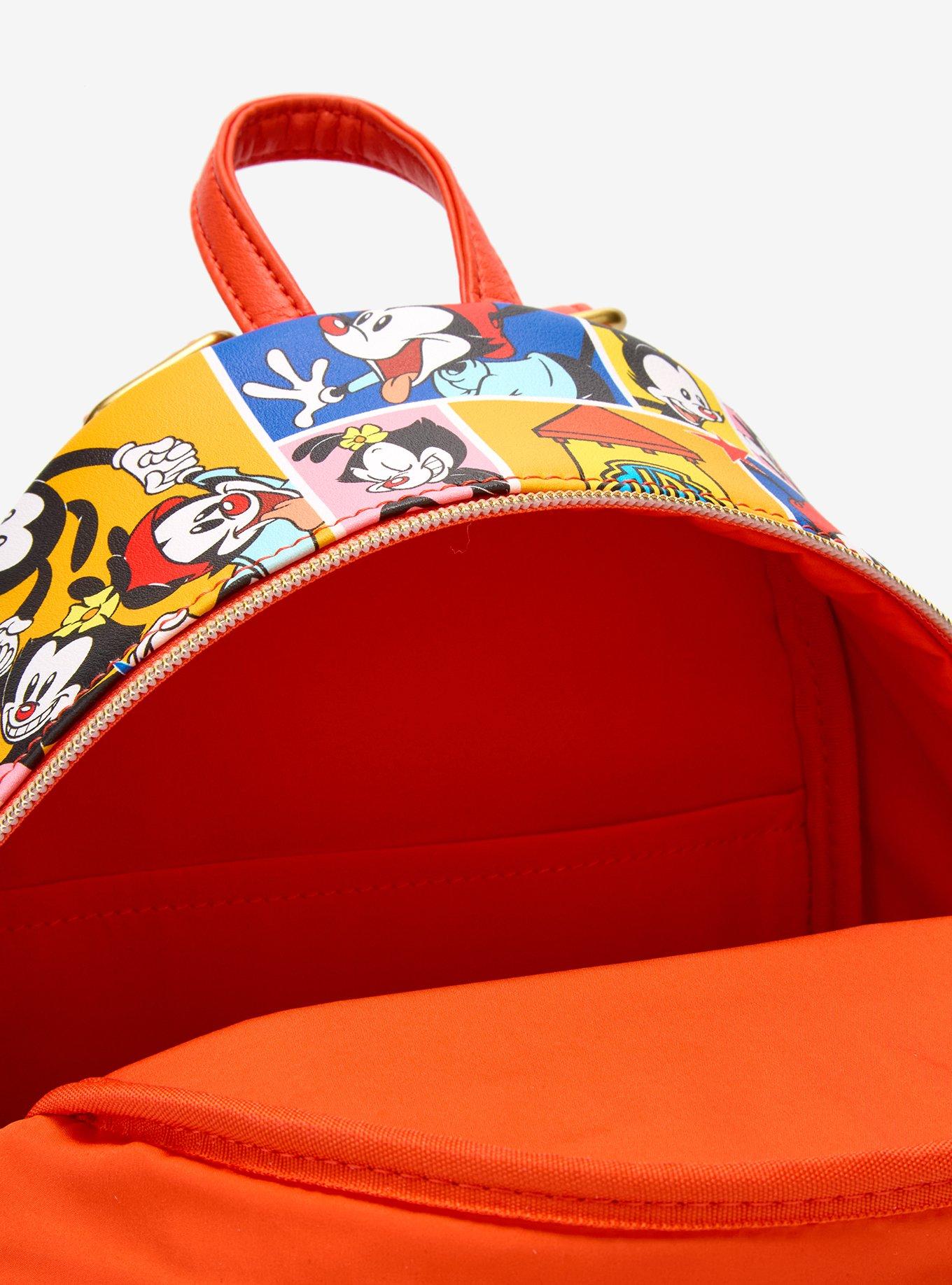 Loungefly Animaniacs Character Grid Mini Backpack, , alternate