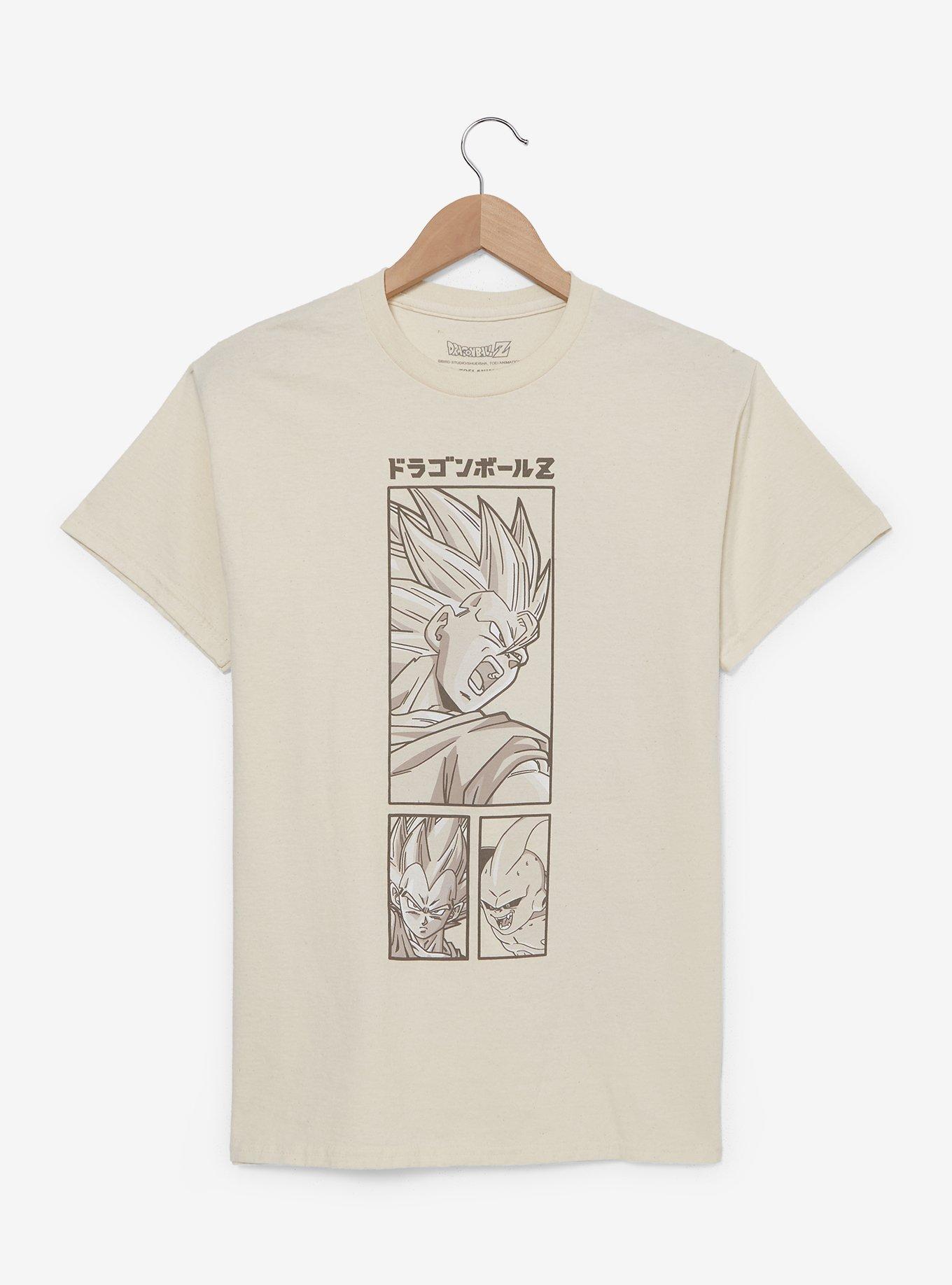 Dragon Ball Z Goku Tonal T-Shirt — BoxLunch Exclusive, OFF WHITE, alternate