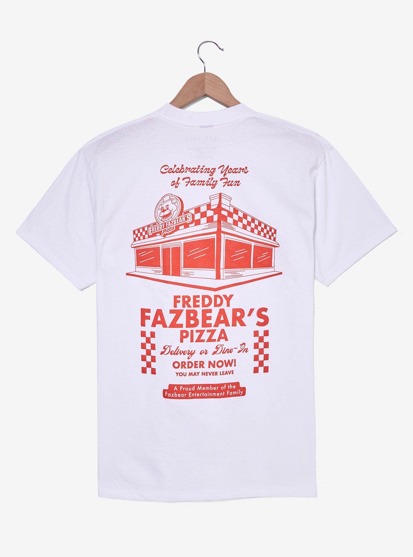 Five Nights at Freddy's Fazbear's Pizza Logo T-Shirt - BoxLunch Exclusive, , hi-res