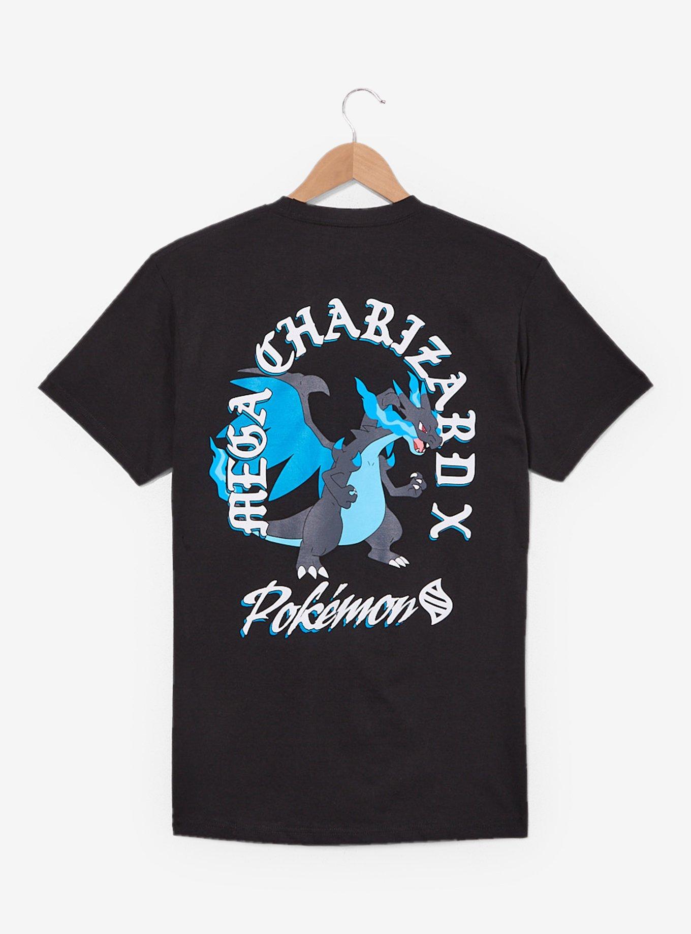 Pok&eacute;mon Mega Charizard Portrait T-Shirt - BoxLunch Exclusive, BLACK, alternate