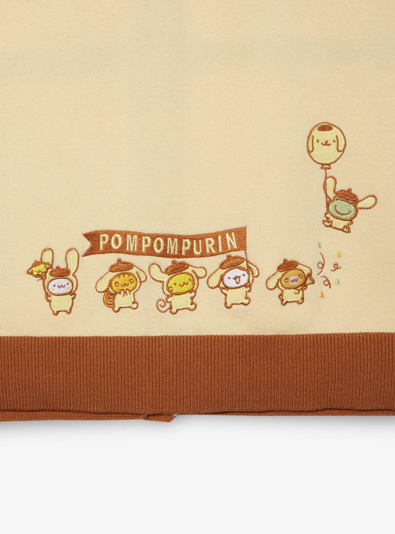 Sanrio Pompompurin Party Women's Sweater Vest - BoxLunch Exclusive, PALE YELLOW, alternate
