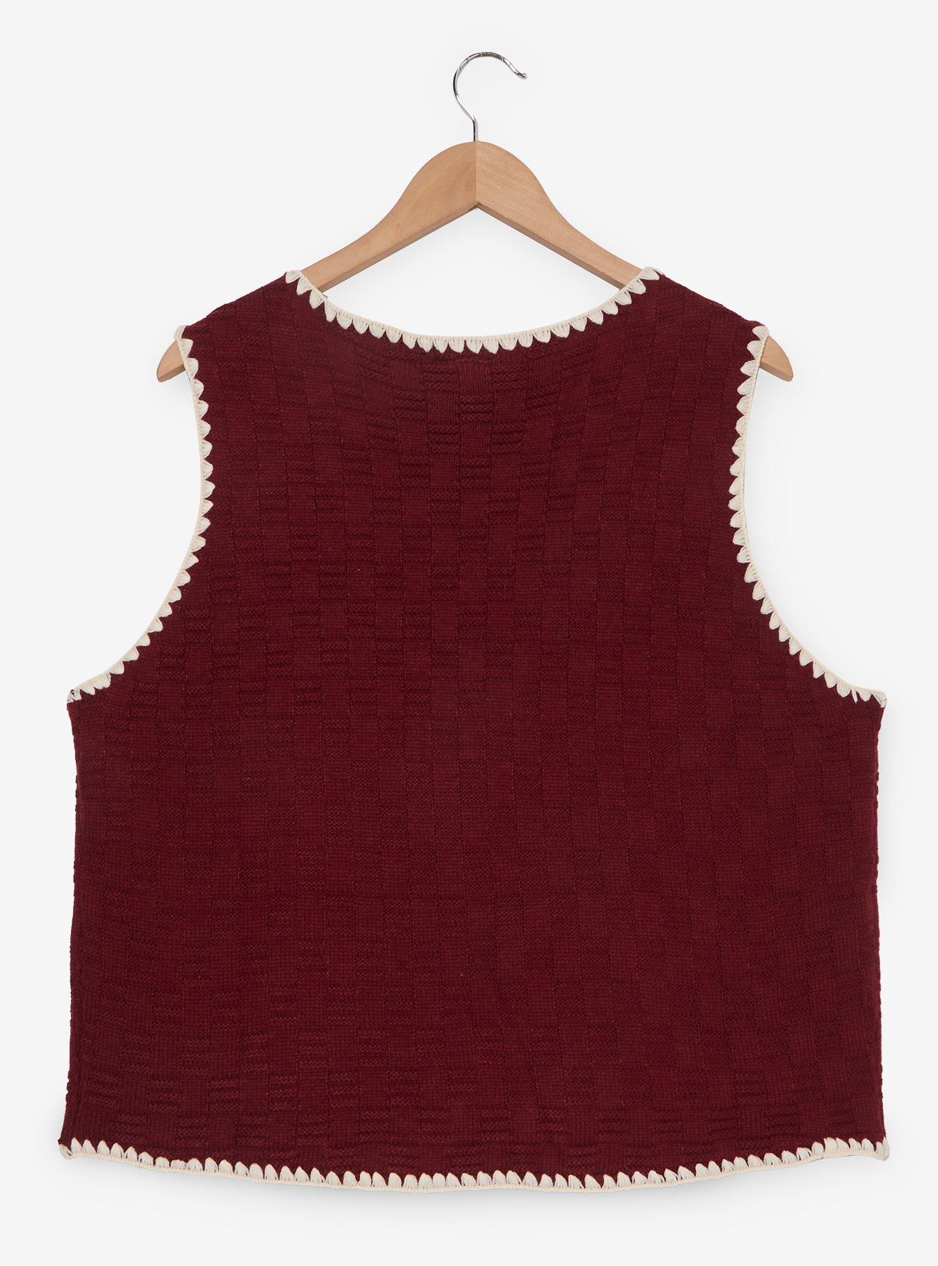 Studio Ghibli® Kiki's Delivery Service Bakery Embroidered Women's Plus Size Vest — BoxLunch Exclusive, , hi-res